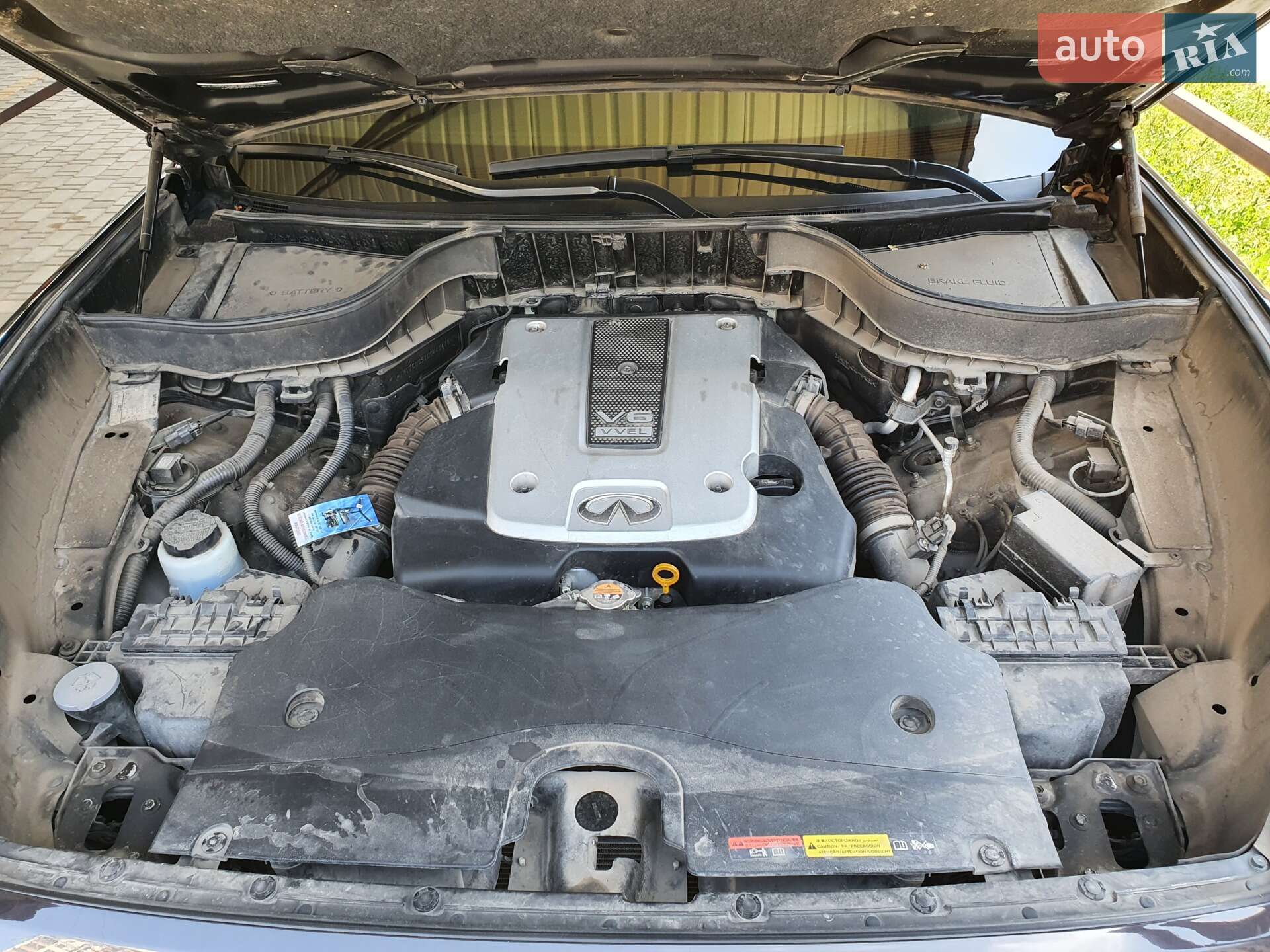 Infiniti FX 37 2011 VIN JN1TCNS51U0443618 фото оголошення 6 з 11