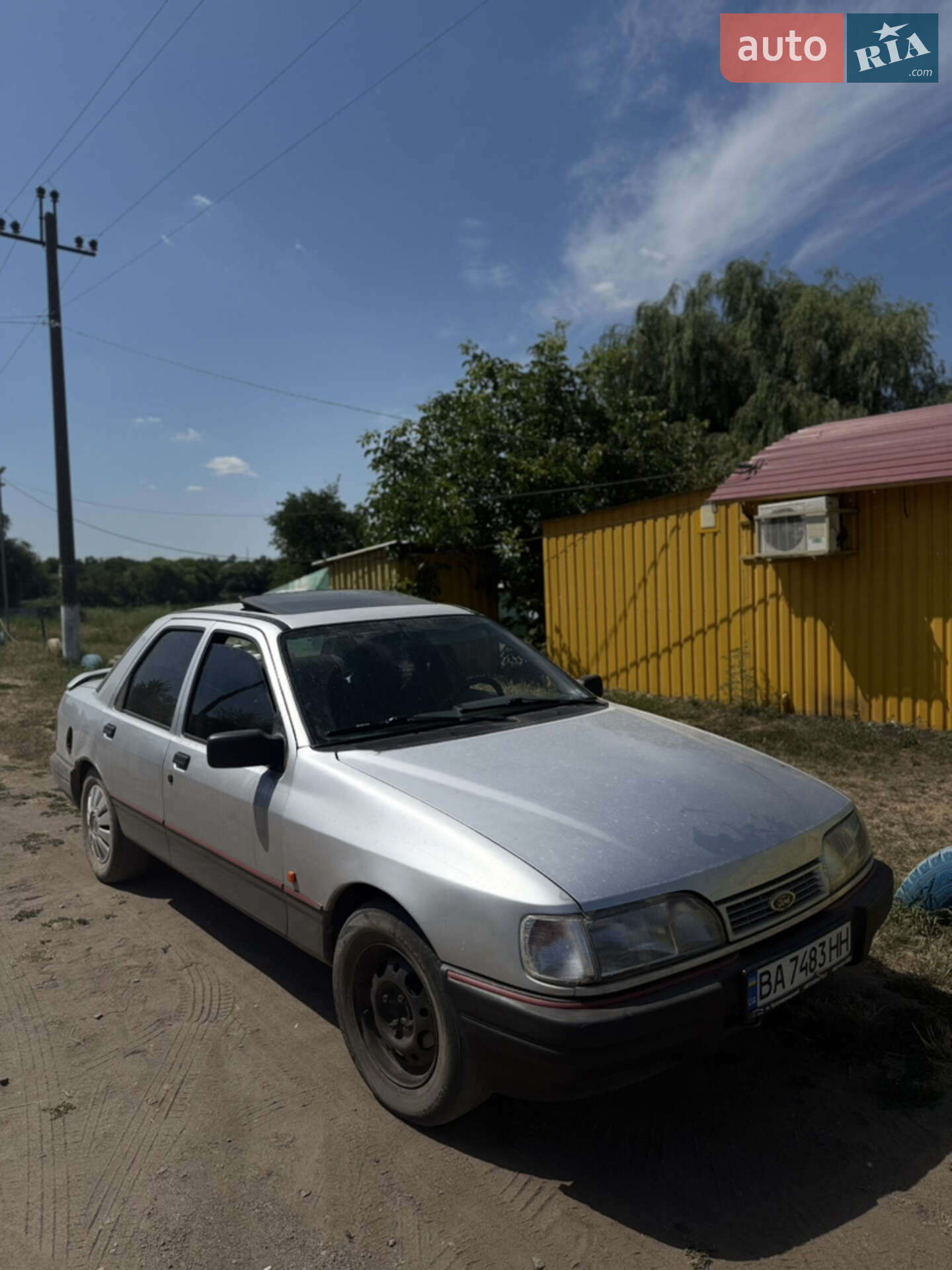 Ford Sierra 1990 VIN WF0FXXGBBFLR75474 фото оголошення 4 з 8