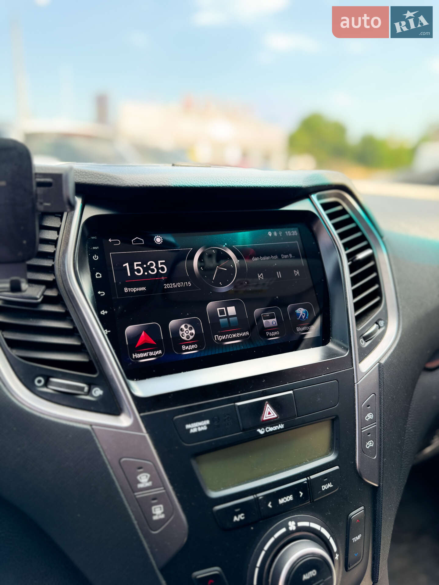 Hyundai Santa FE 2015 VIN KMHST81XDFU448200 фото оголошення 7 з 11