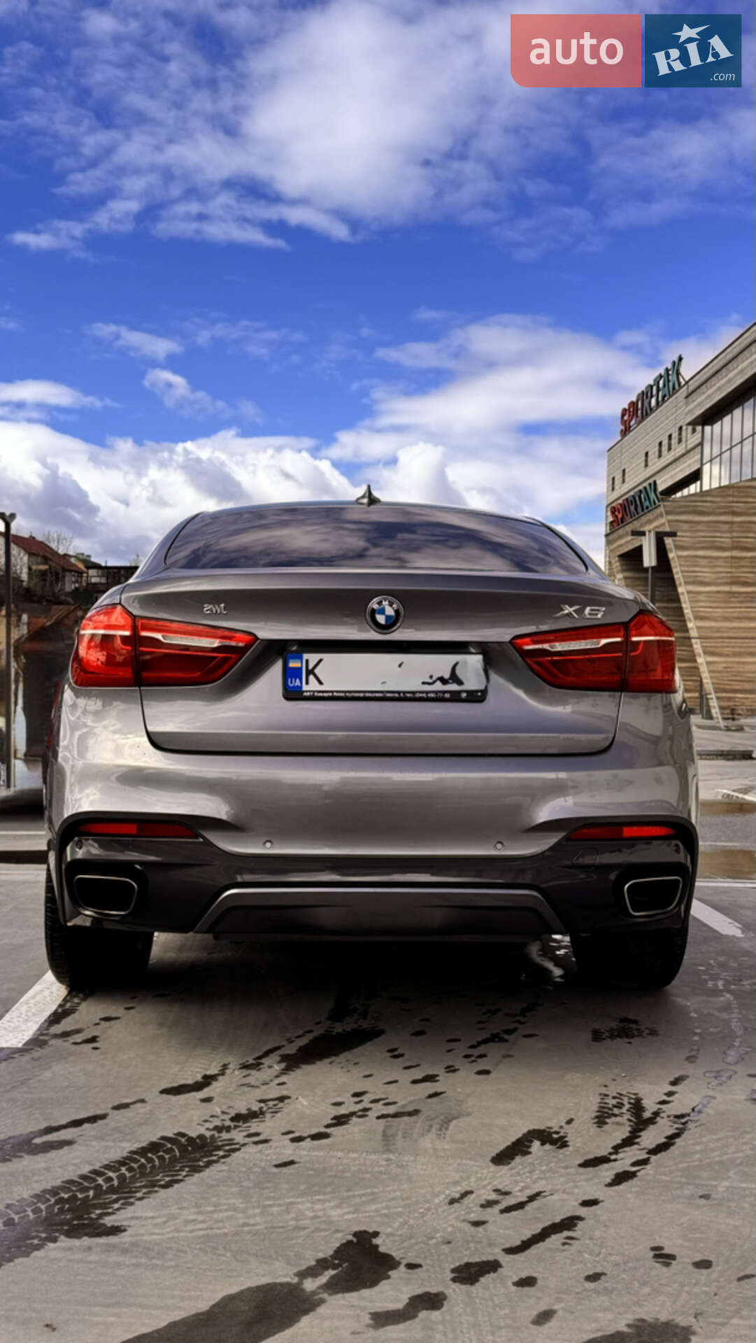 BMW X6 2017 VIN WBAKU210000V54949 фото оголошення 4 з 14