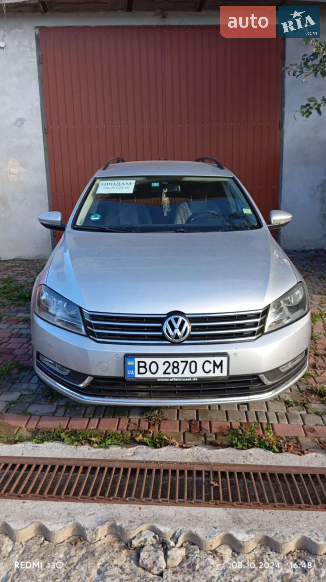 Volkswagen Passat 2013 VIN WVWZZZ3CZEE015596 фото оголошення 2 з 16