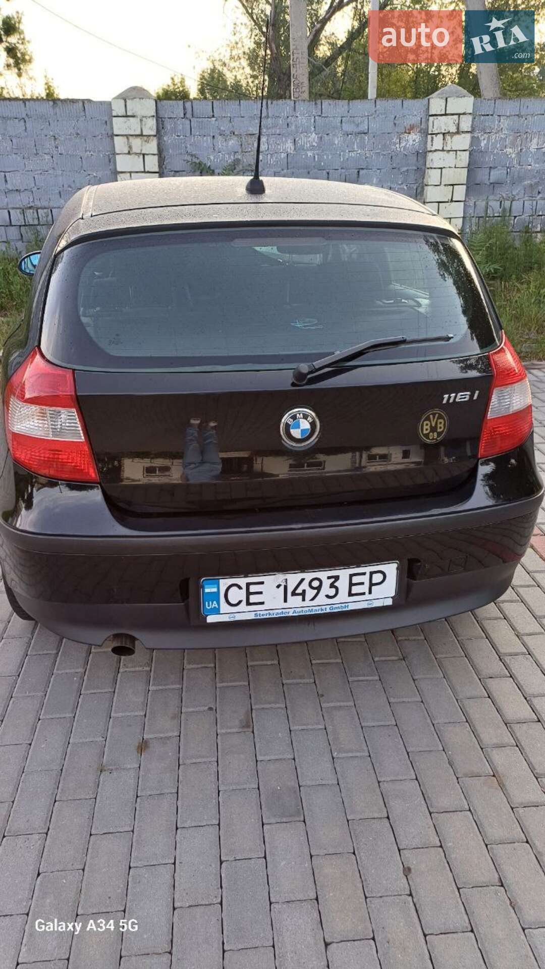 BMW 1 Series 2005 VIN WBAUF11040PT54614 фото оголошення 11 з 12
