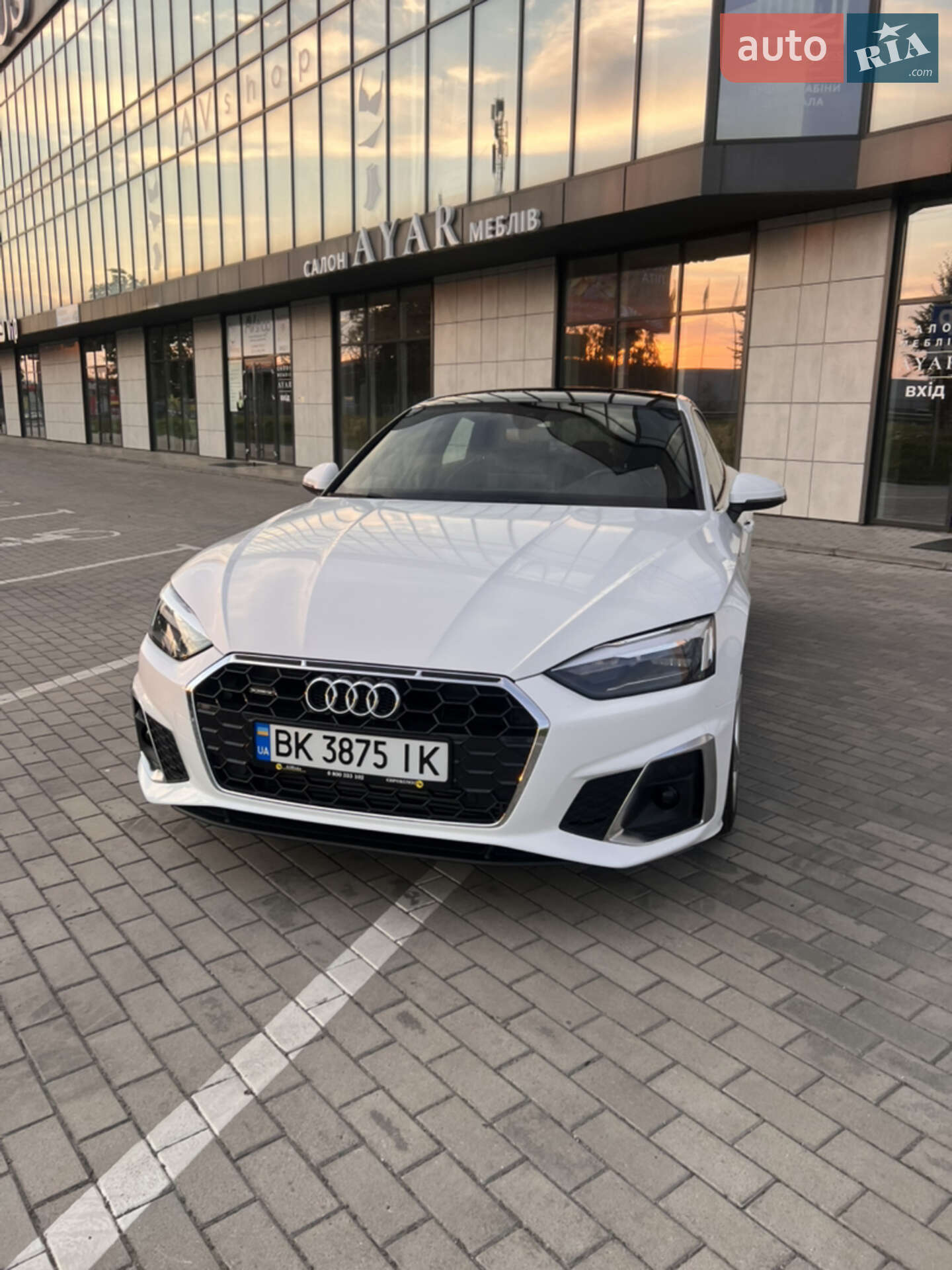 Audi A5 2020 VIN WAUDACF57MA018849 фото оголошення 2 з 21