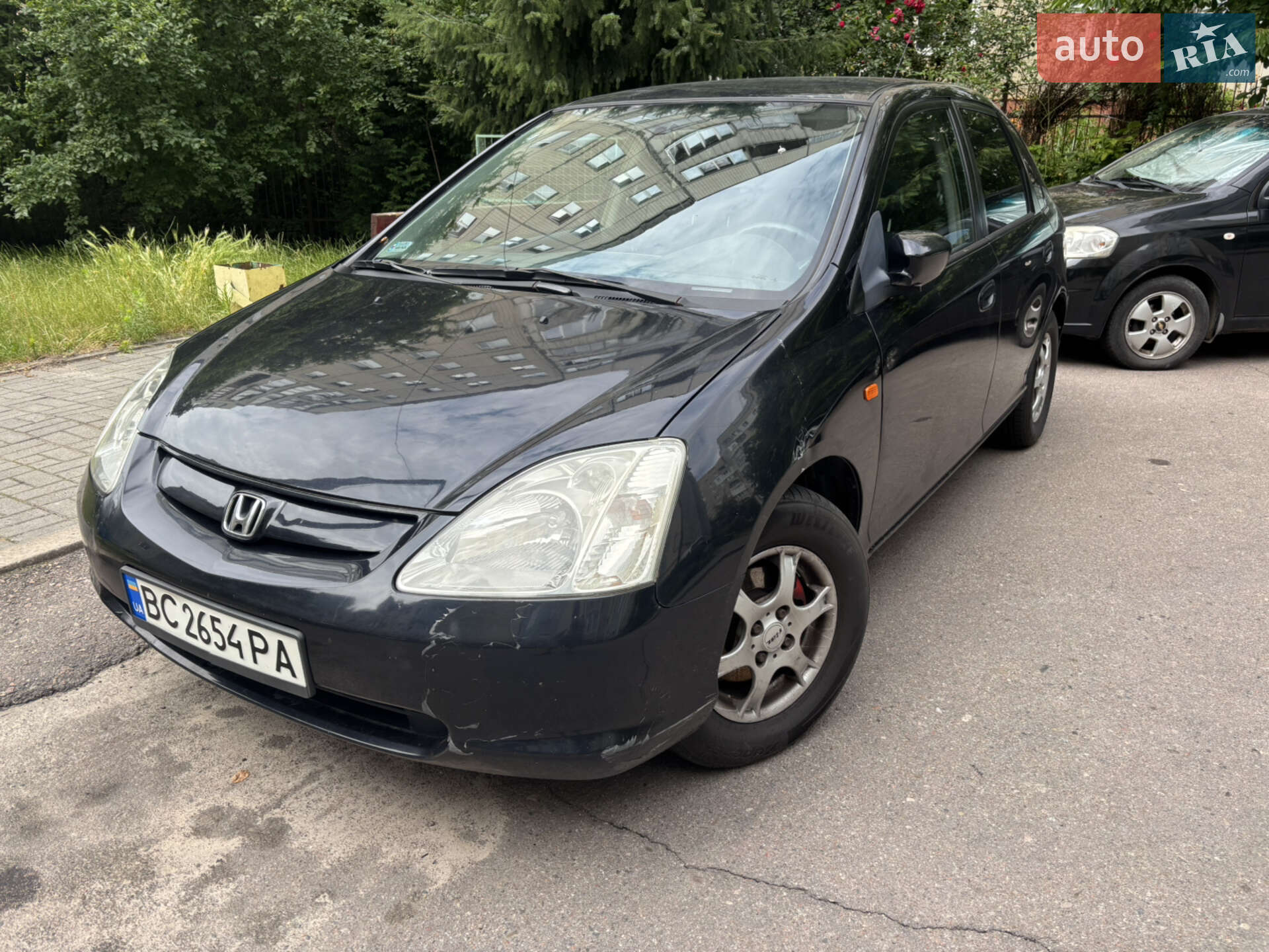 Honda Civic 2001 VIN SHHEU77401U006420 фото оголошення 6 з 9