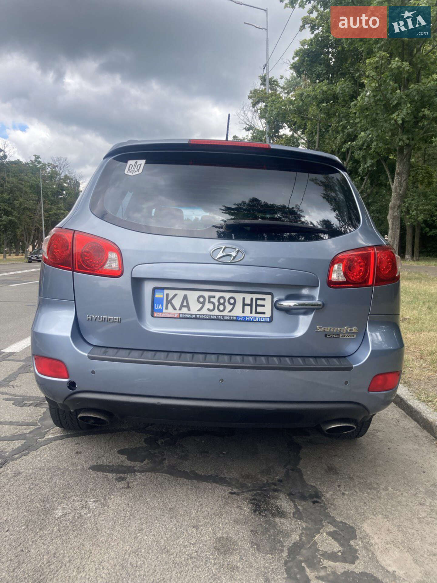 Hyundai Santa FE 2008 VIN Y6LSH81WP8L003013 фото оголошення 2 з 12