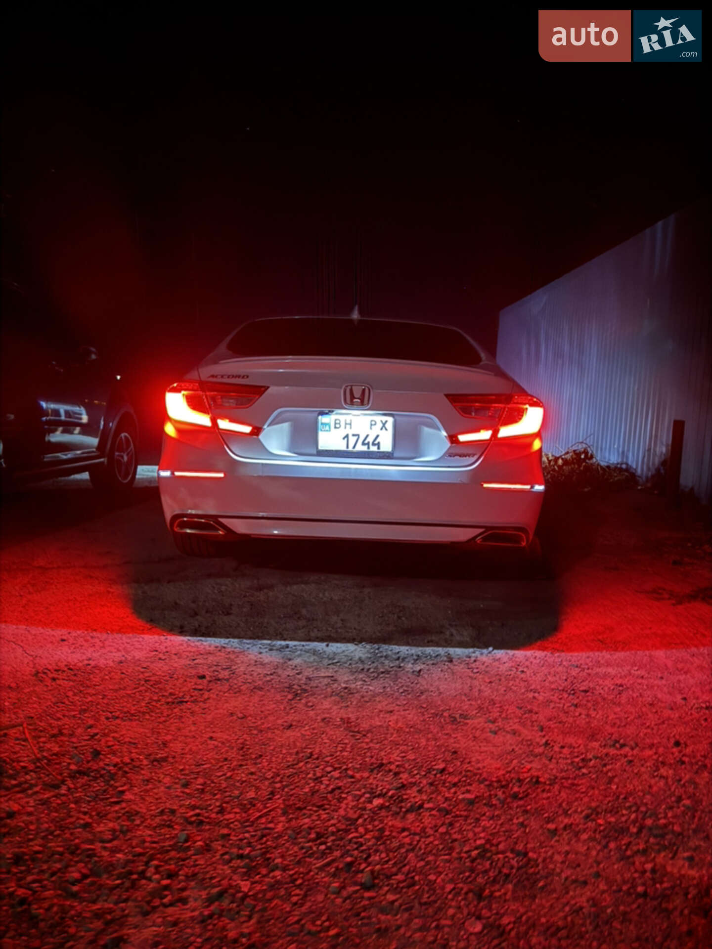 Honda Accord 2020 VIN 1HGCV1F34LA117411 фото оголошення 2 з 8