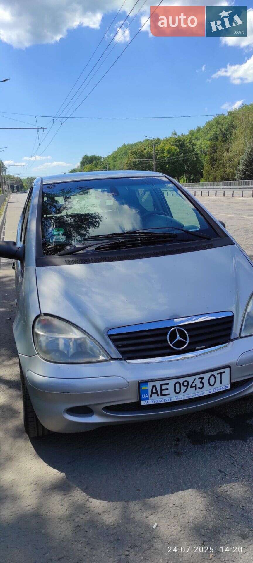 Mercedes-Benz A-Class 2003 VIN WDB1681331J886260 фото оголошення 4 з 11