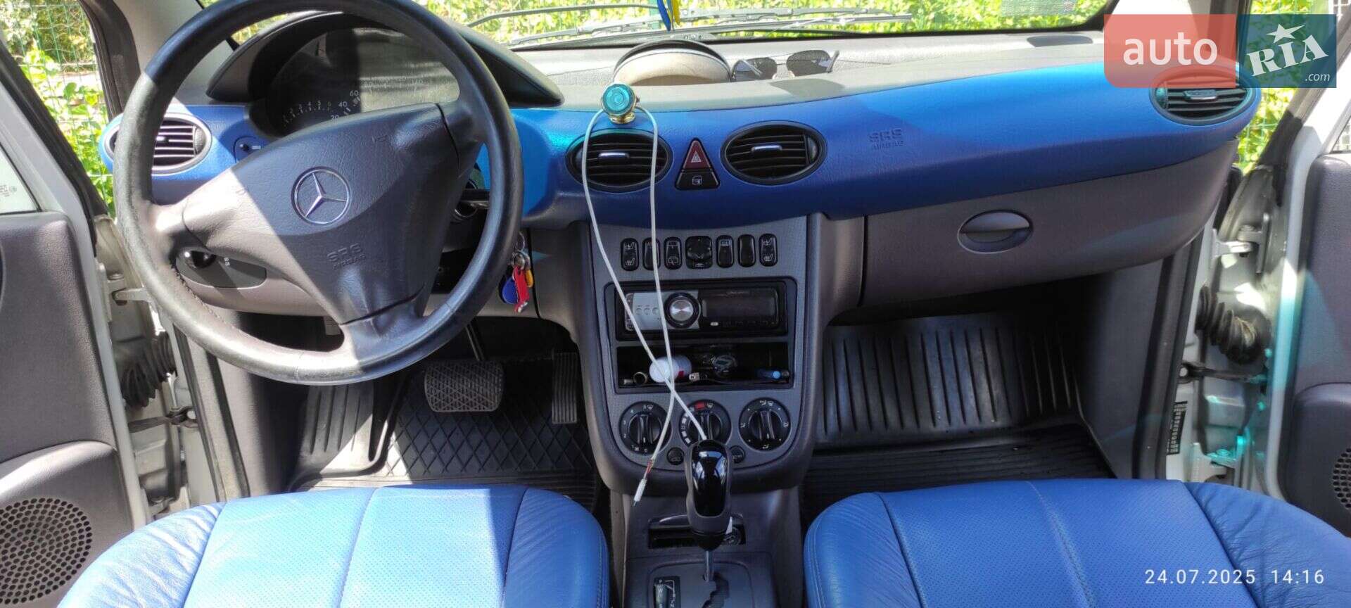 Mercedes-Benz A-Class 2003 VIN WDB1681331J886260 фото оголошення 7 з 11