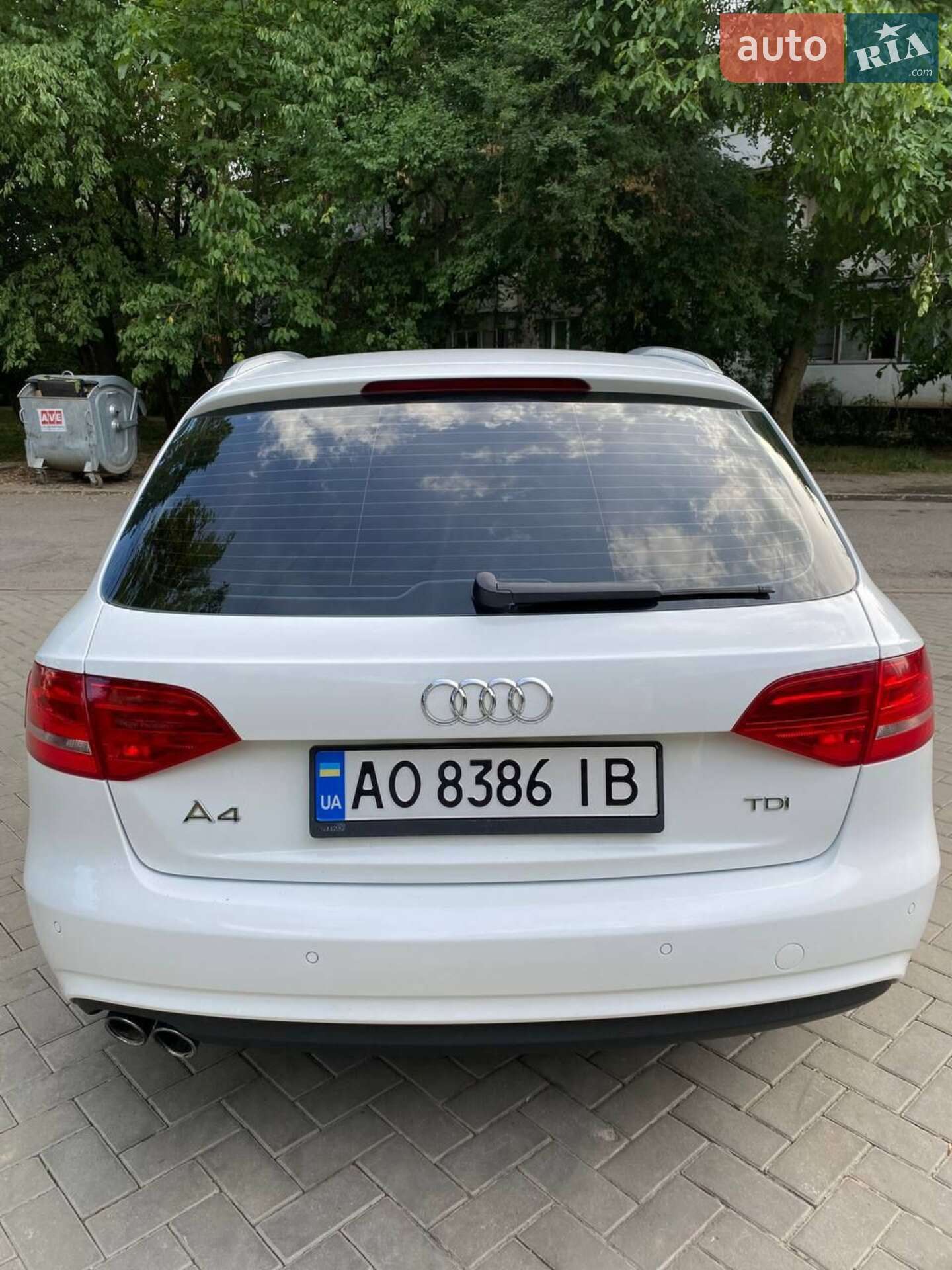Audi A4 2014 VIN WAUZZZ8K3FA030309 фото оголошення 6 з 19