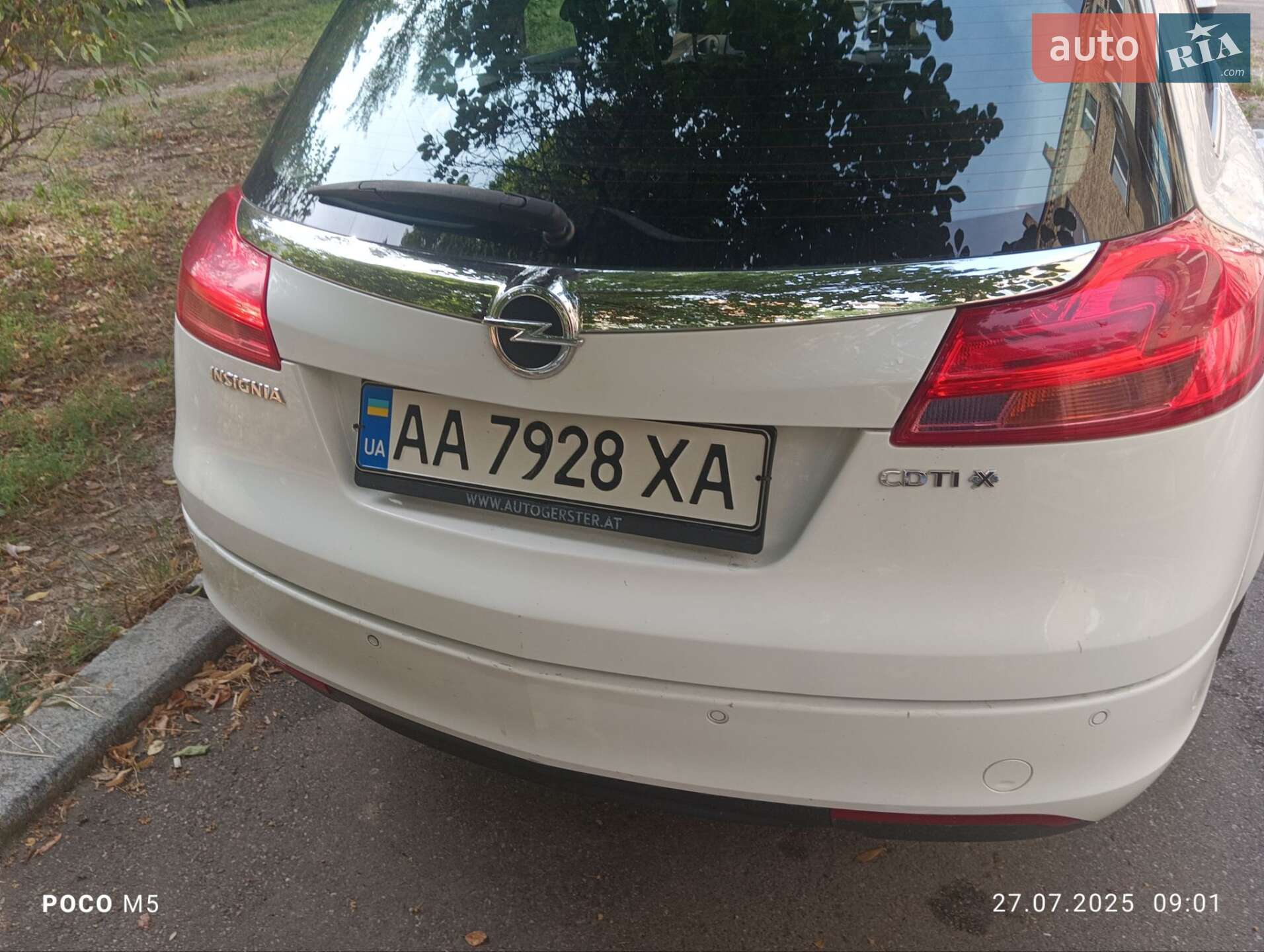 Opel Insignia 2011 VIN W0LGM8EM8B1097084 фото оголошення 4 з 6