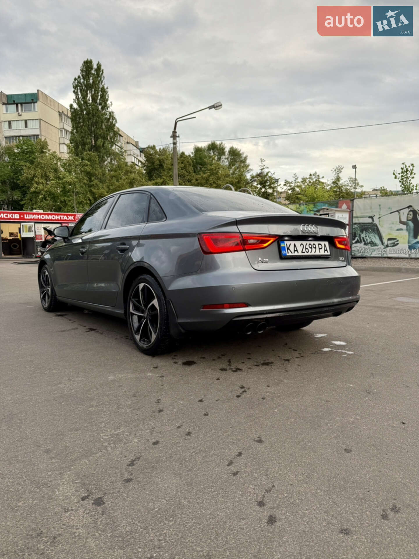 Audi A3 2016 VIN WAUZZZ8V4G1107846 фото оголошення 2 з 10