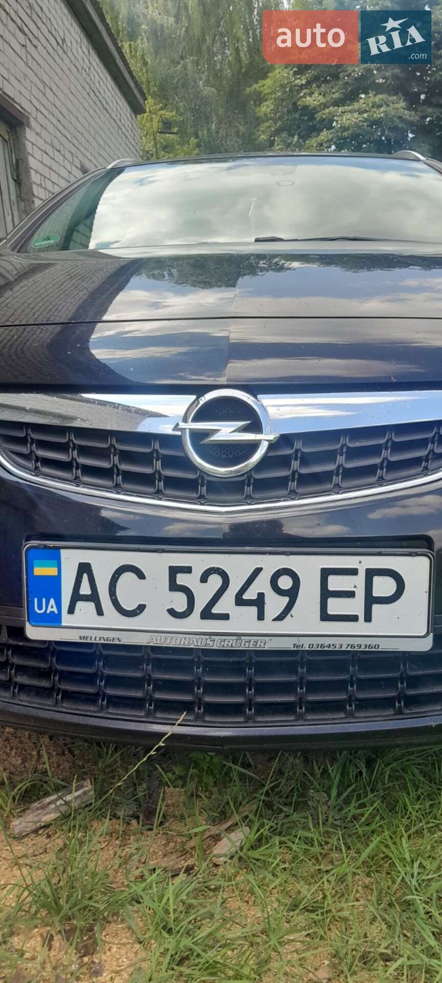Opel Astra 2011 VIN W0LPF8EN5B8070452 фото оголошення 3 з 3