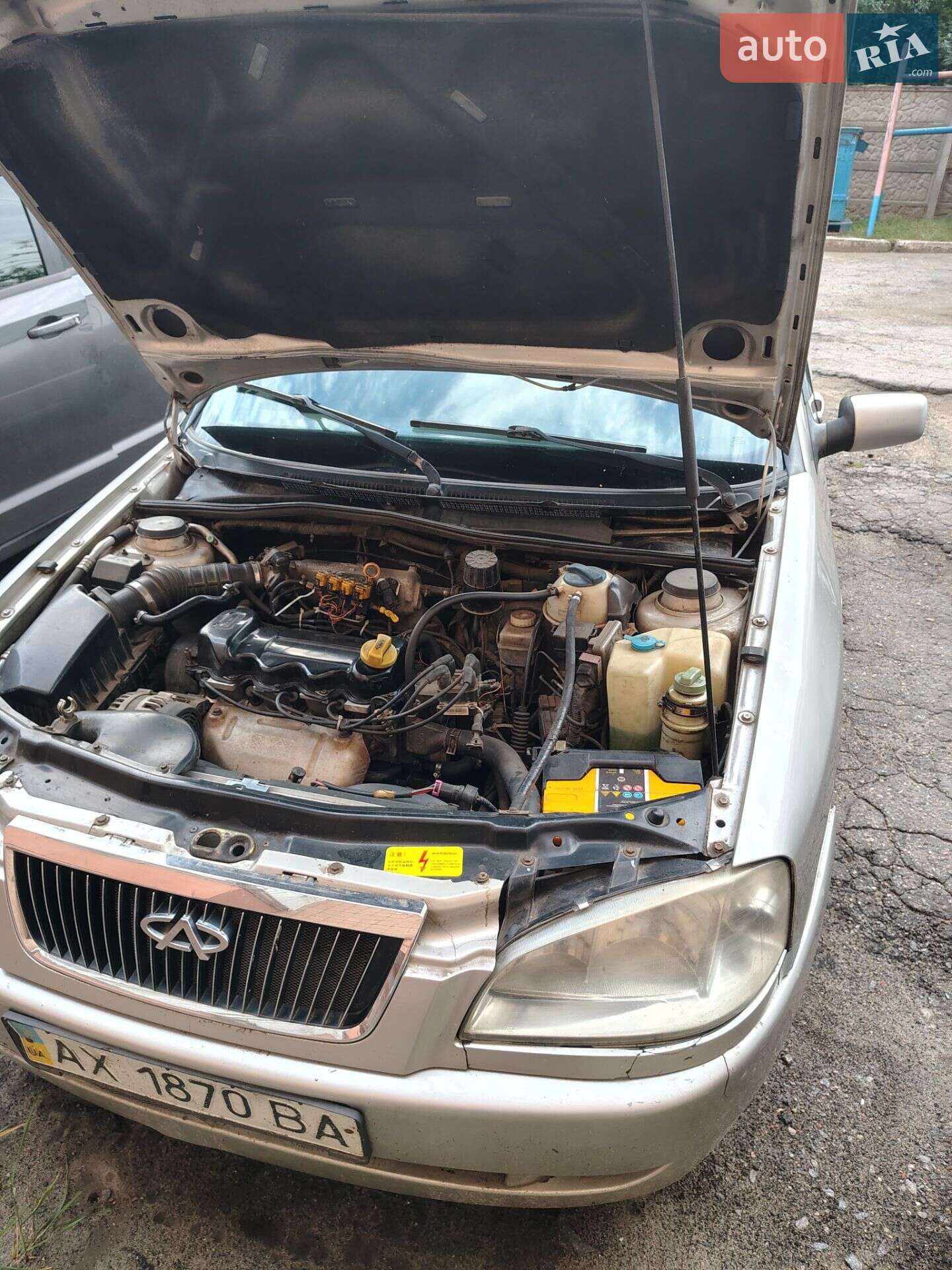 Chery Amulet 2008 VIN Y6DDA11A18D156666 фото оголошення 4 з 7