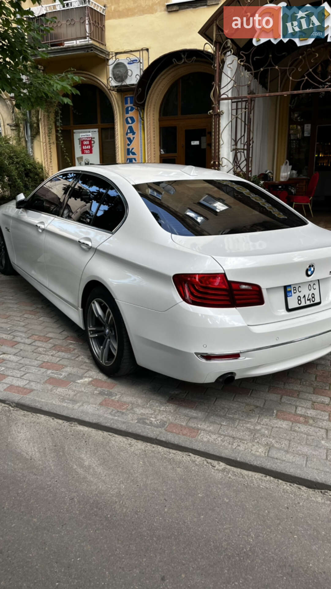 BMW 5 Series 2013 VIN WBA5B1C54ED477847 фото оголошення 2 з 9