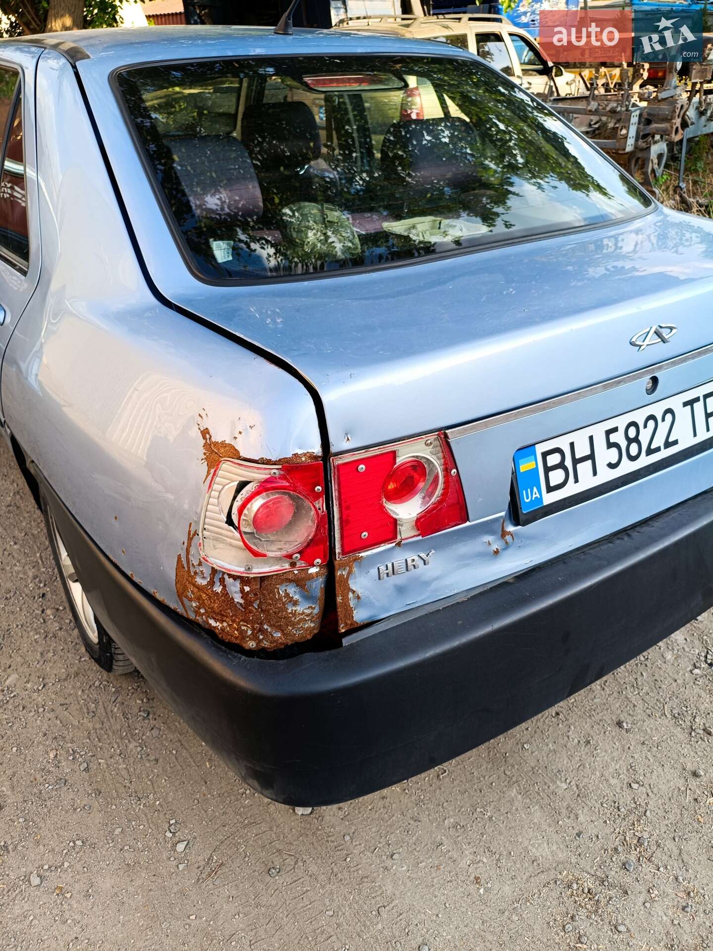 Chery Amulet 2011 VIN LVVDA11B3BD322606 фото оголошення 2 з 5