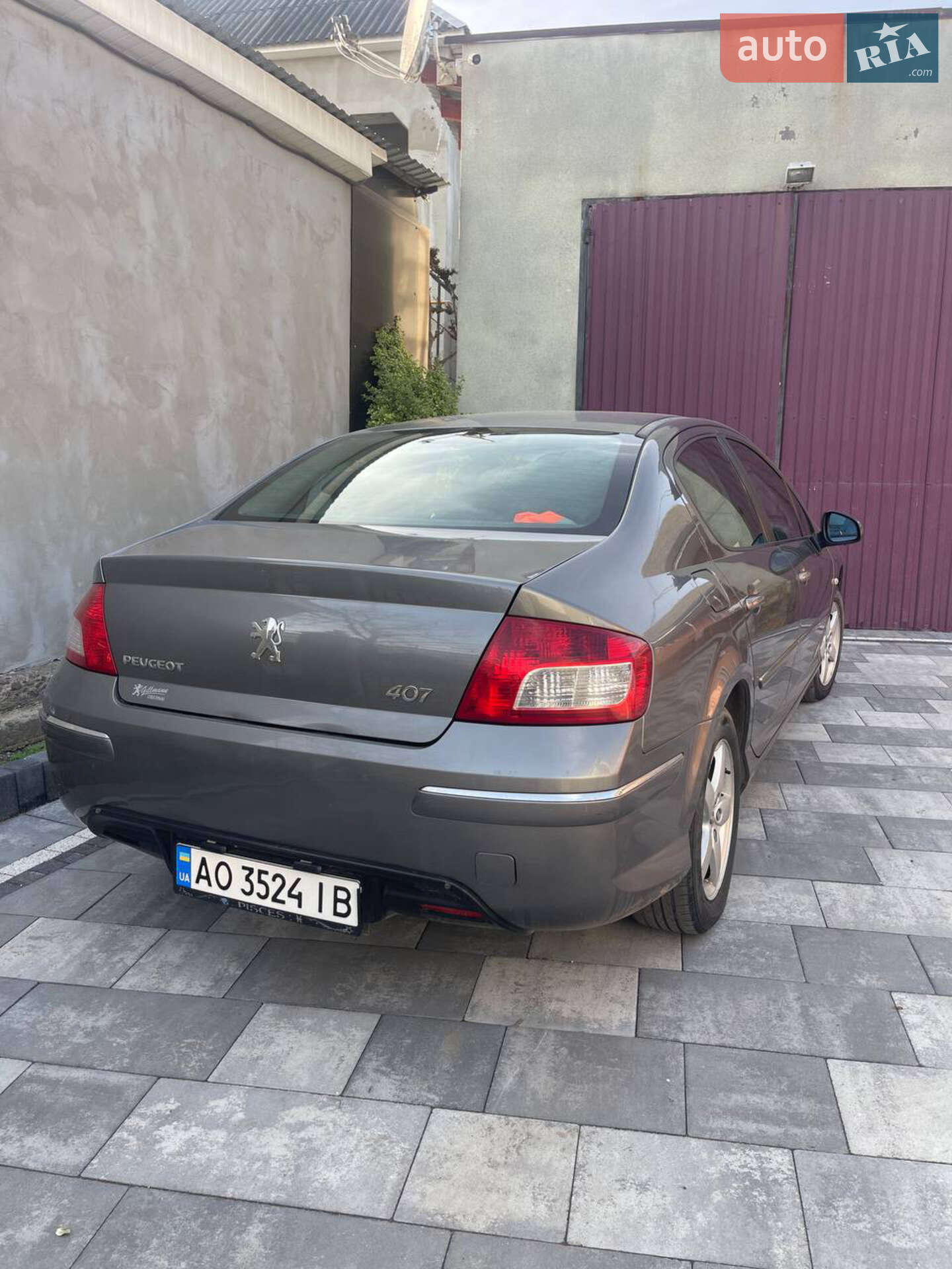 Peugeot 407 2010 VIN VF36D9HZCAL015048 фото оголошення 2 з 5