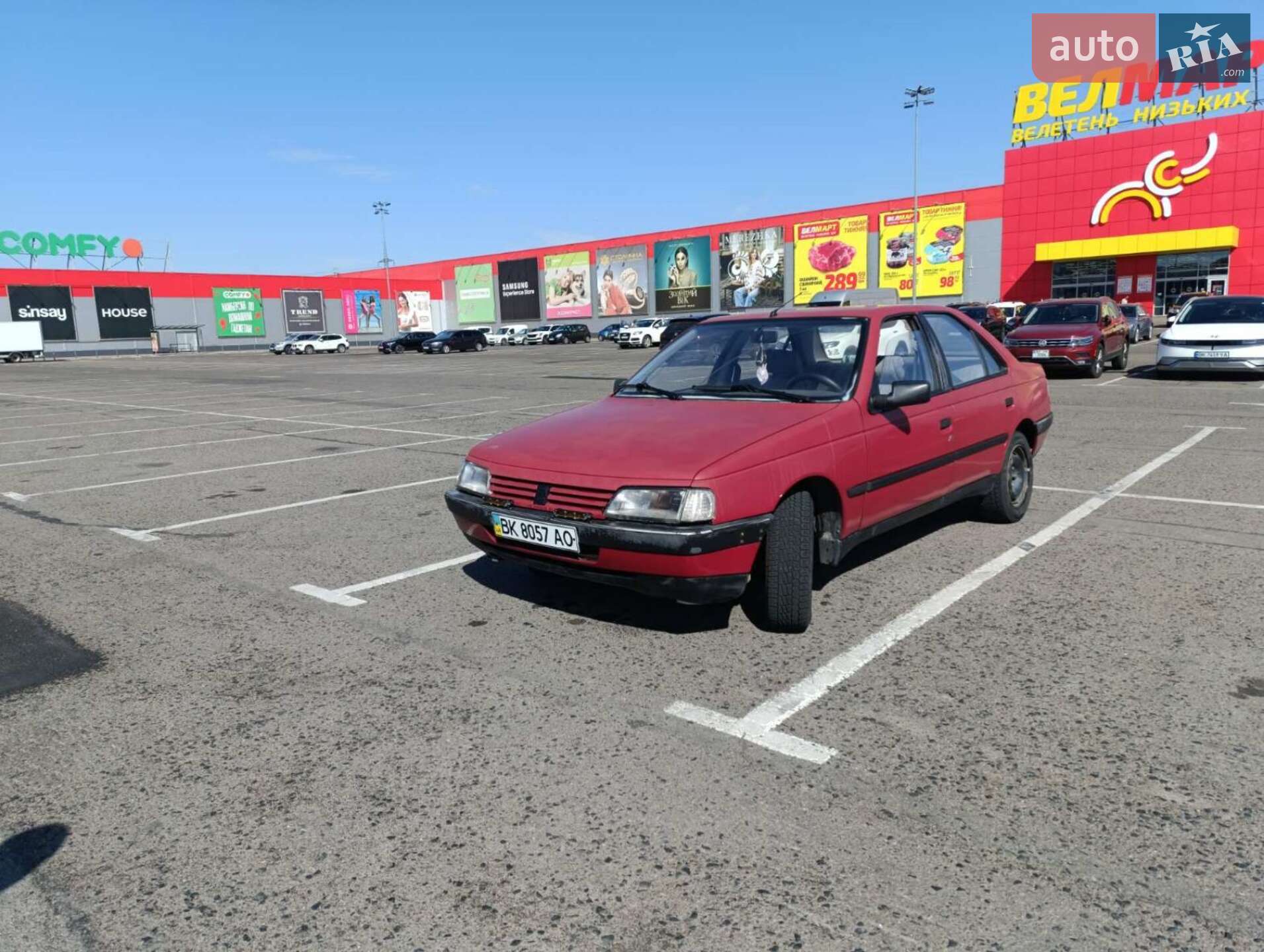 Peugeot 405 1989 VIN VF315BB1208405481 фото оголошення 8 з 26
