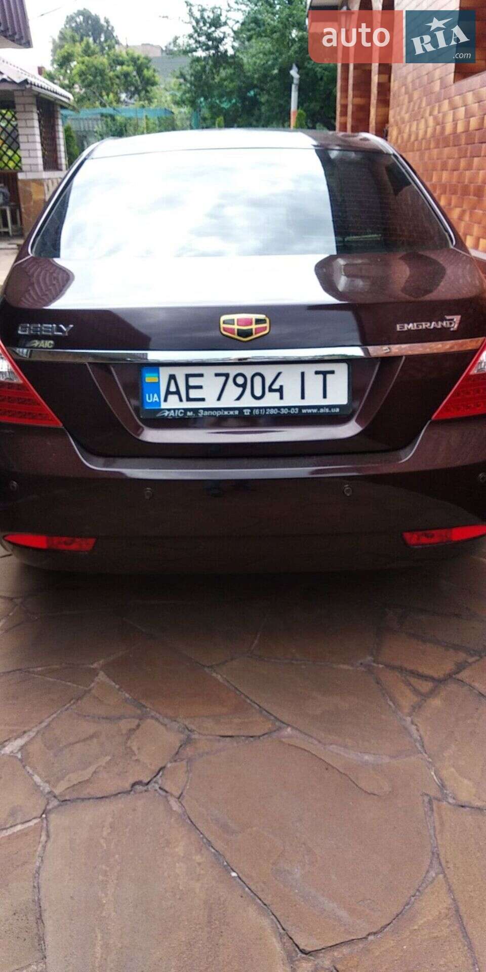 Geely Emgrand 7 (EC7) 2013 VIN Y7WFE1000D0022387 фото оголошення 2 з 5