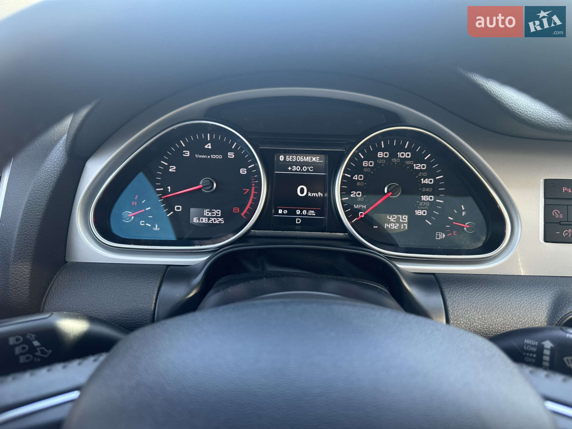 Audi Q7 2013 VIN WA1LGAFE4ED003818 фото оголошення 9 з 15