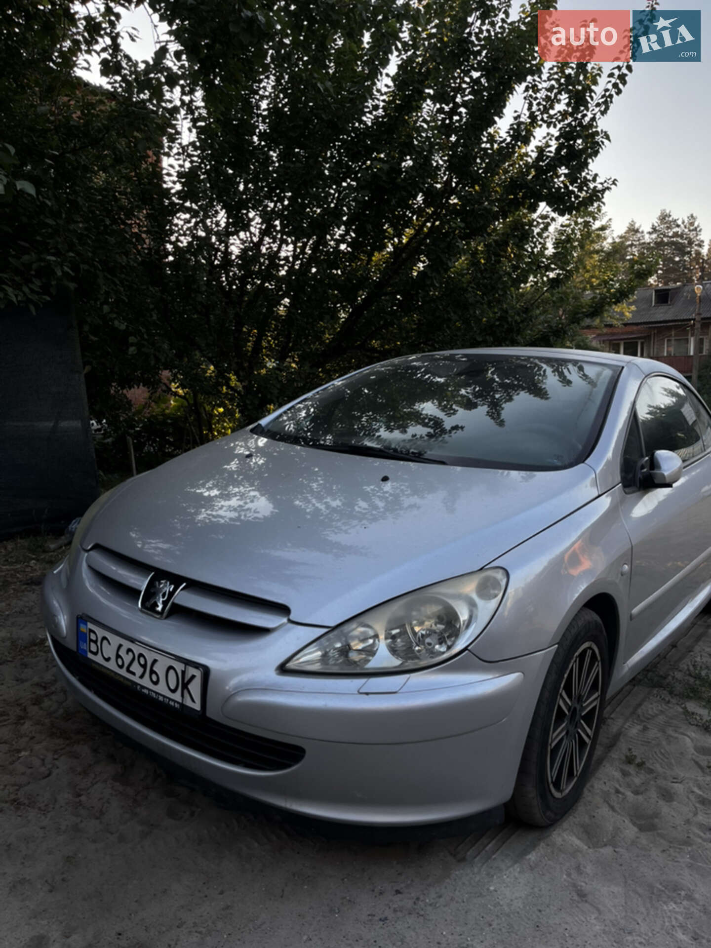 Peugeot 307 2003 VIN VF33BRFKC83353140 фото оголошення 2 з 9