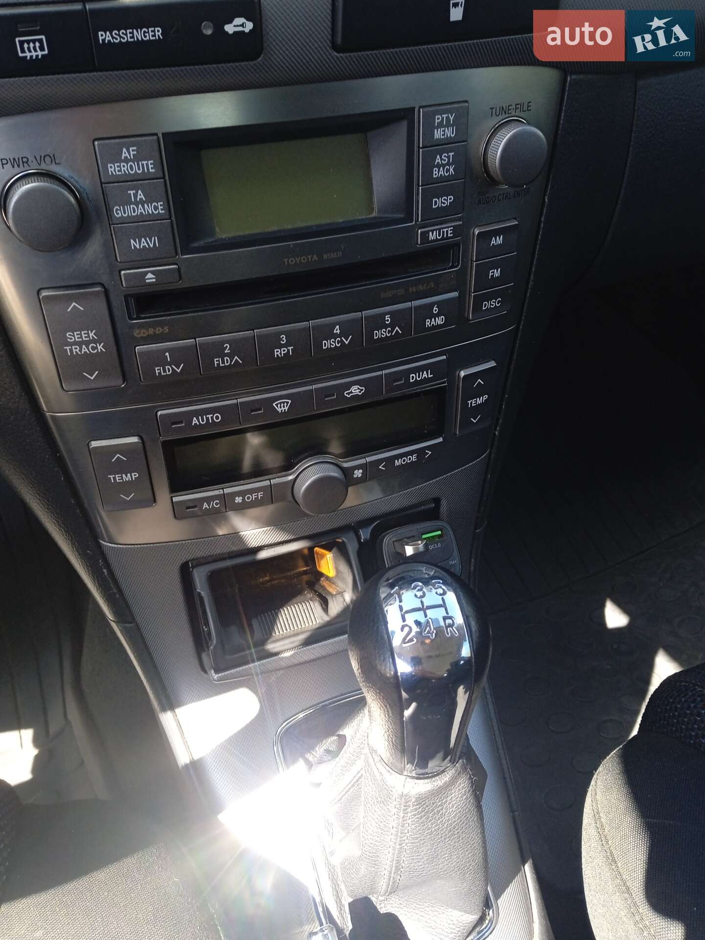 Toyota Avensis 2007 VIN SB1EJ56L50E100717 фото оголошення 5 з 5