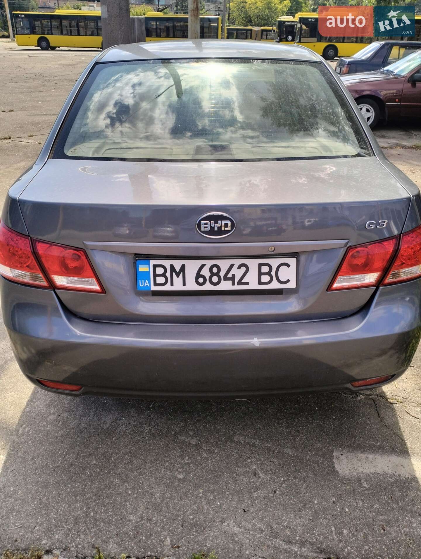 BYD G3 2012 VIN LGXC16DF9C0002428 фото оголошення 3 з 5