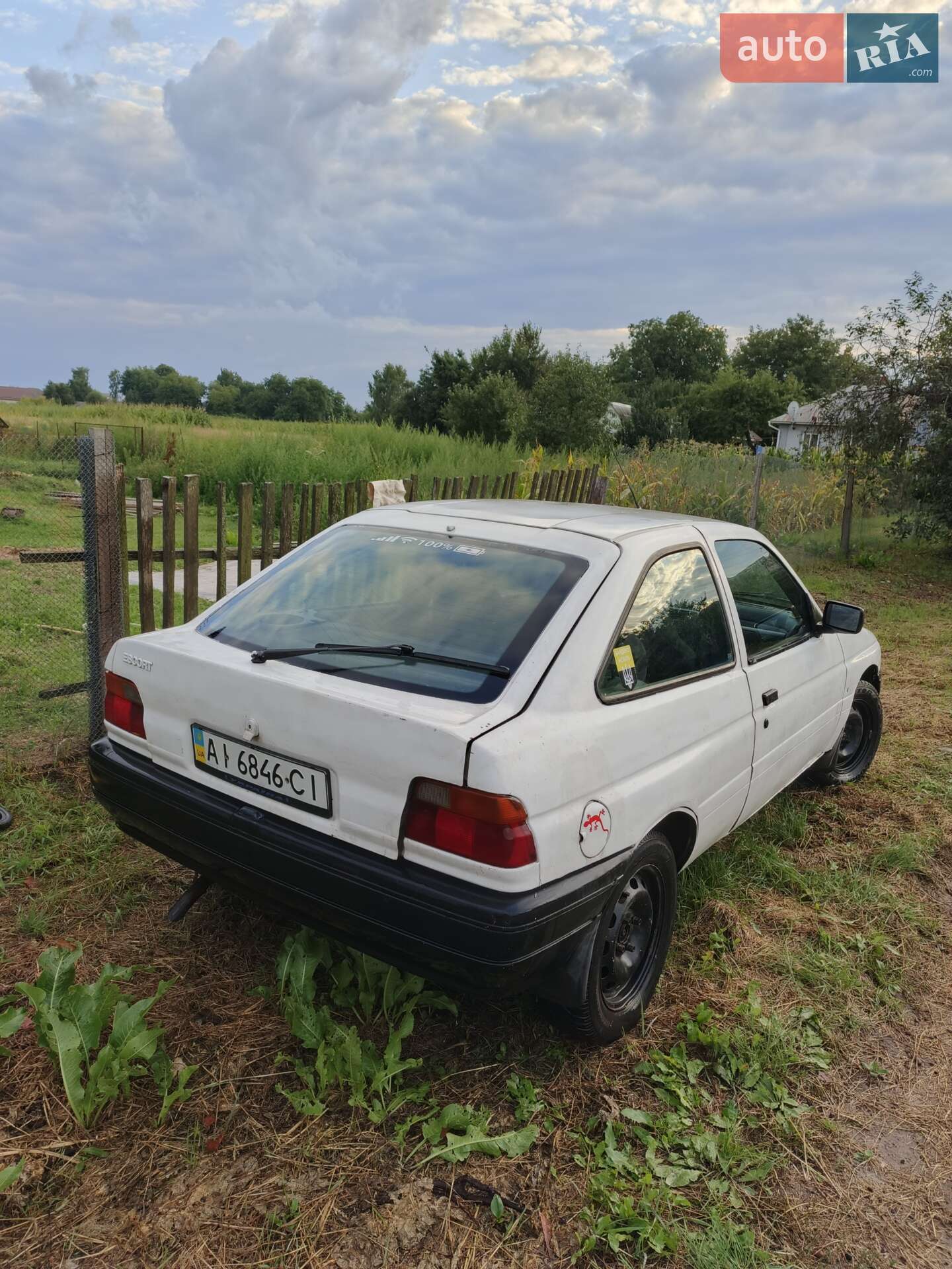 Ford Escort 1992 VIN WF0BXXGCABNB07929 фото оголошення 3 з 4