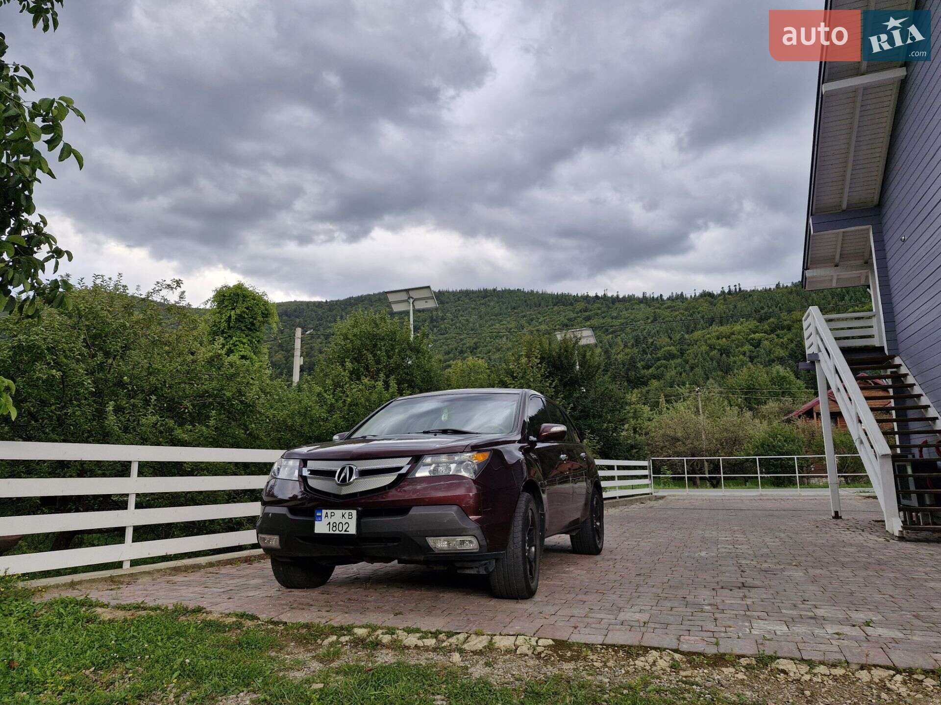 Acura MDX 2008 VIN 2HNYD28878H550410 фото оголошення 2 з 11