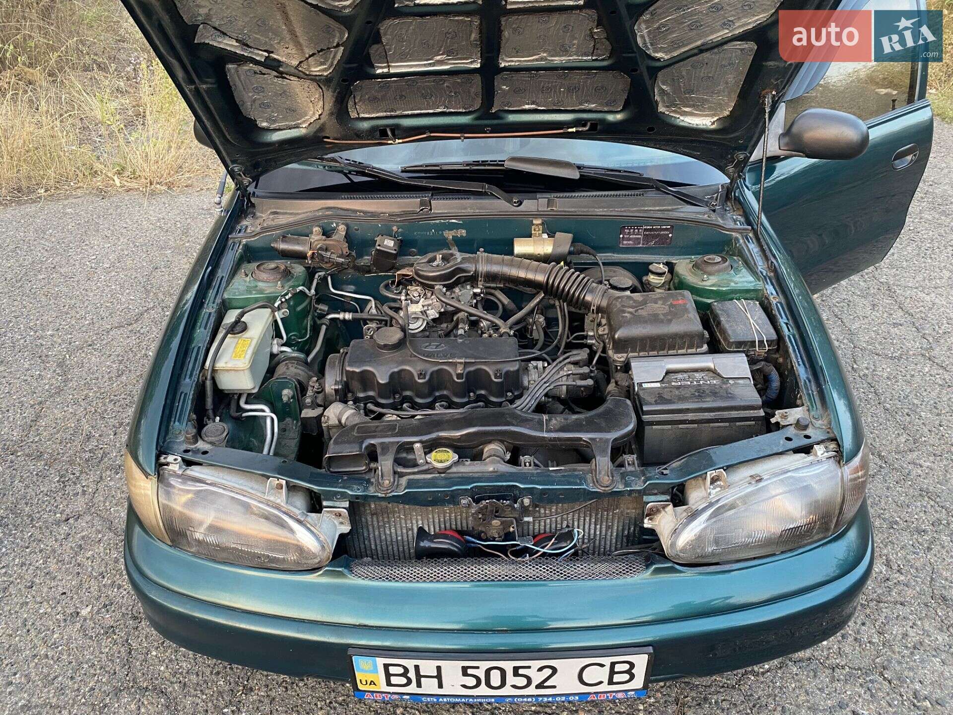 Hyundai Accent 1996 VIN KMHVA21LPTU093504 фото оголошення 2 з 10