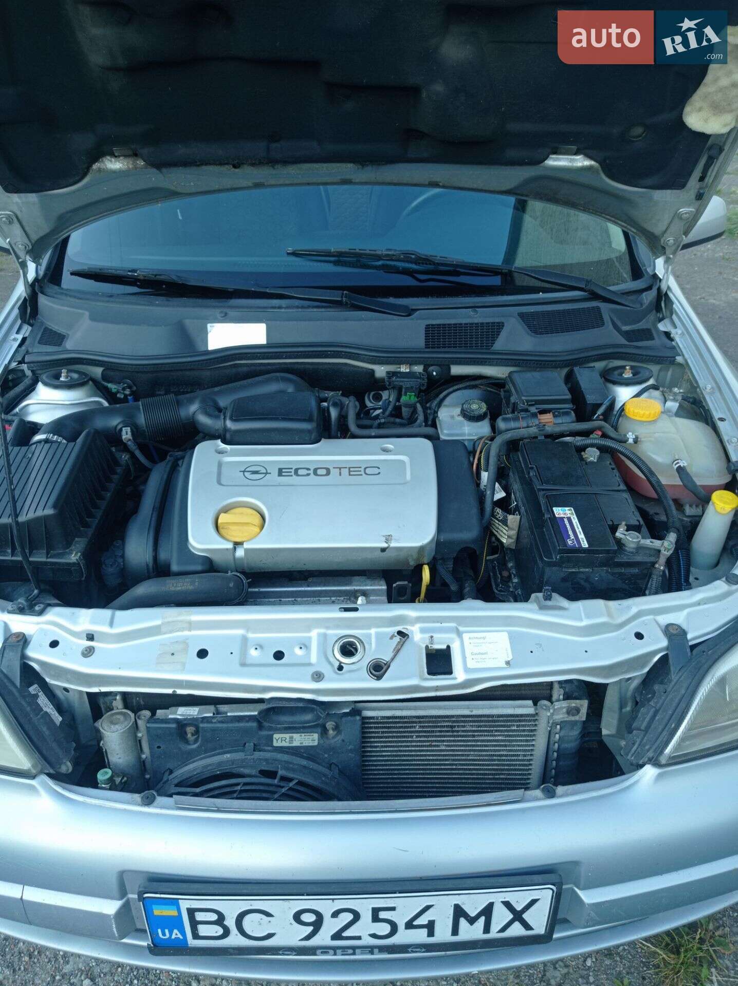 Opel Astra 1999 VIN W0L0TGF69Y5002402 фото оголошення 2 з 10