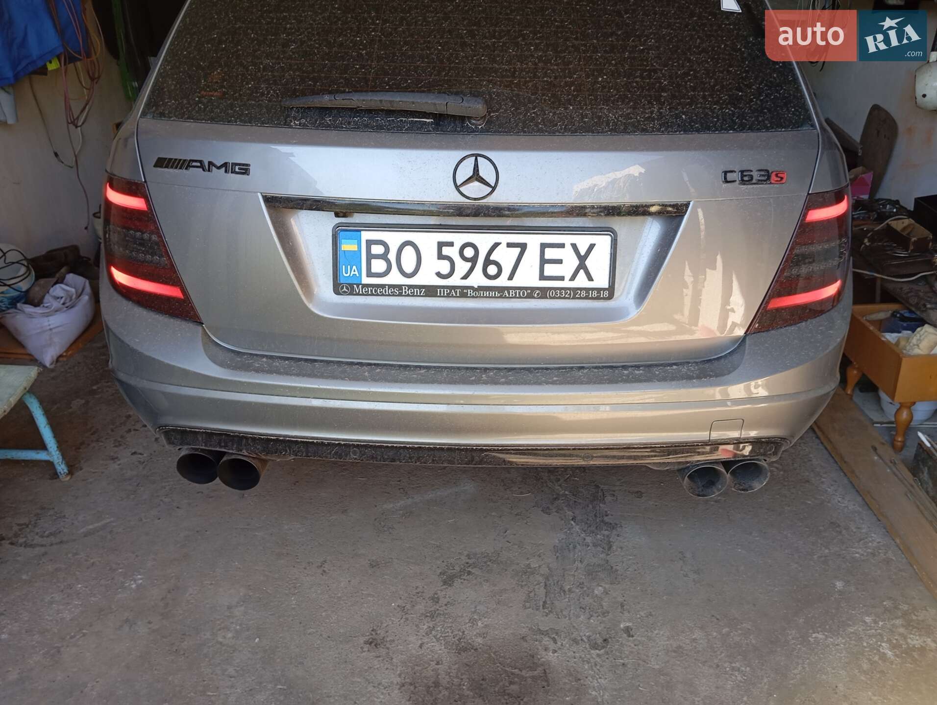 Mercedes-Benz C-Class 2013 VIN WDD2042011G098618 фото оголошення 3 з 4