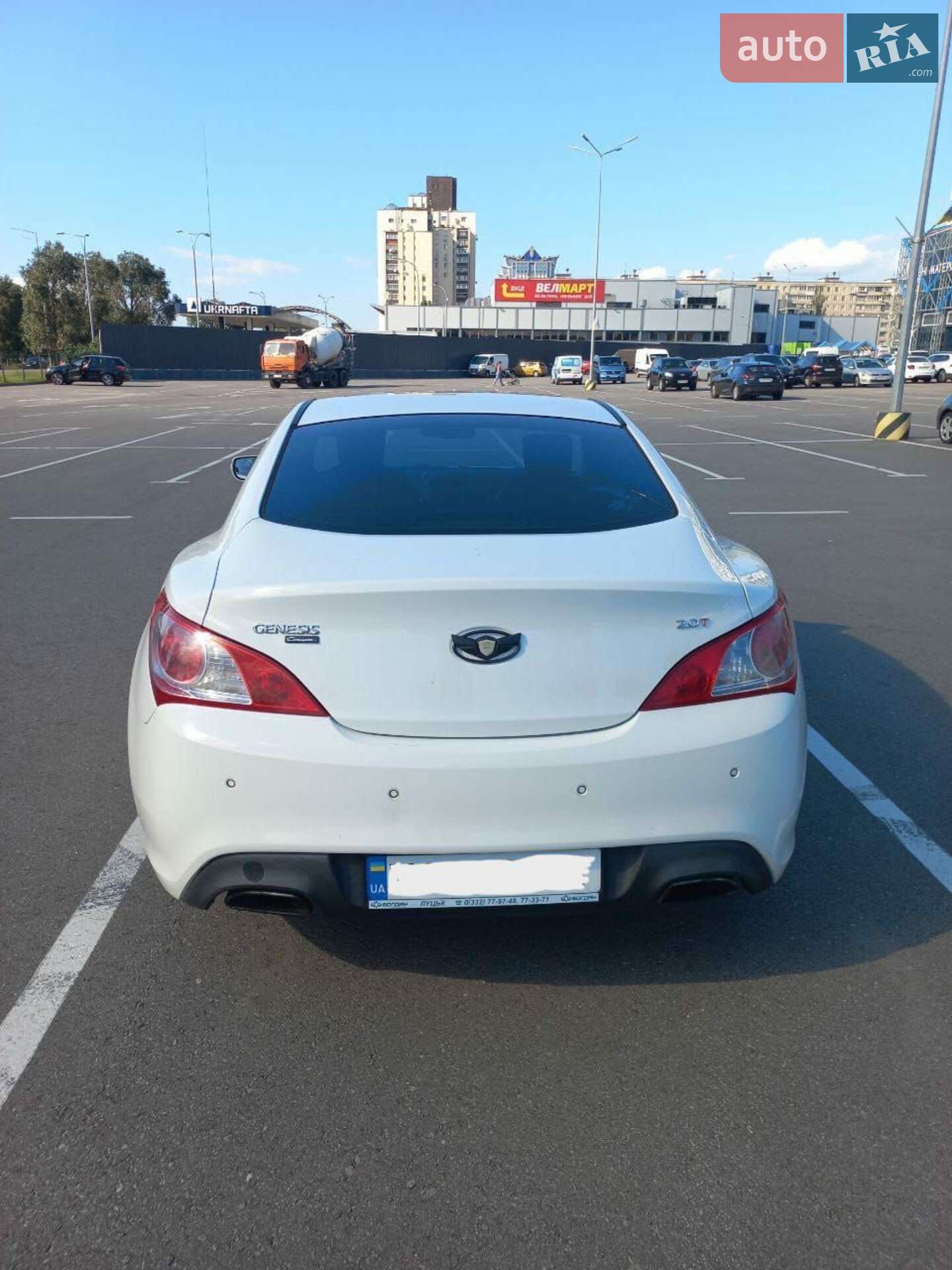 Hyundai Genesis Coupe 2011 VIN KMHHT61DBBU062717 фото оголошення 2 з 6