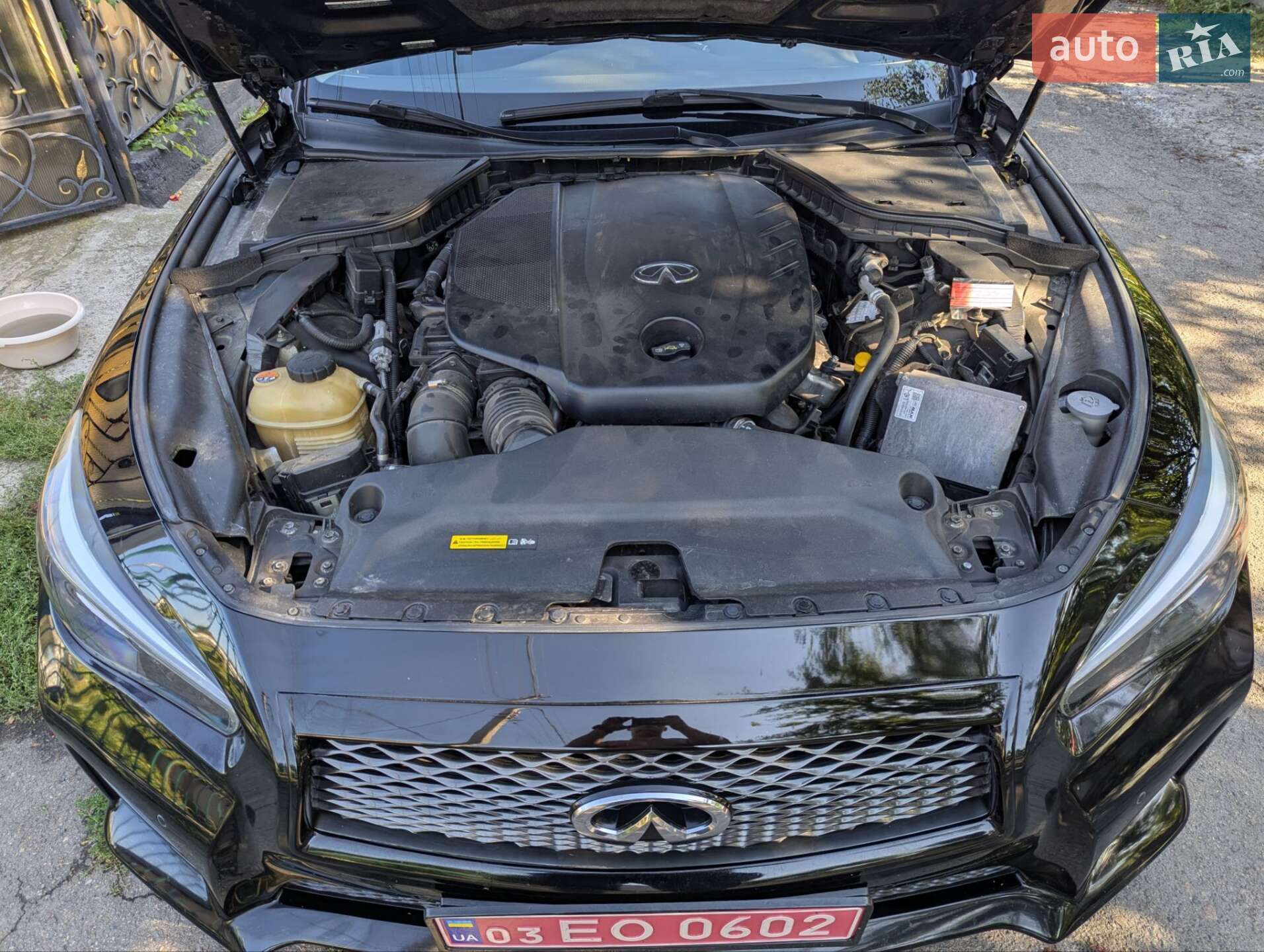 Infiniti Q50 2015 VIN JN1BDAV37U0203159 фото оголошення 36 з 56