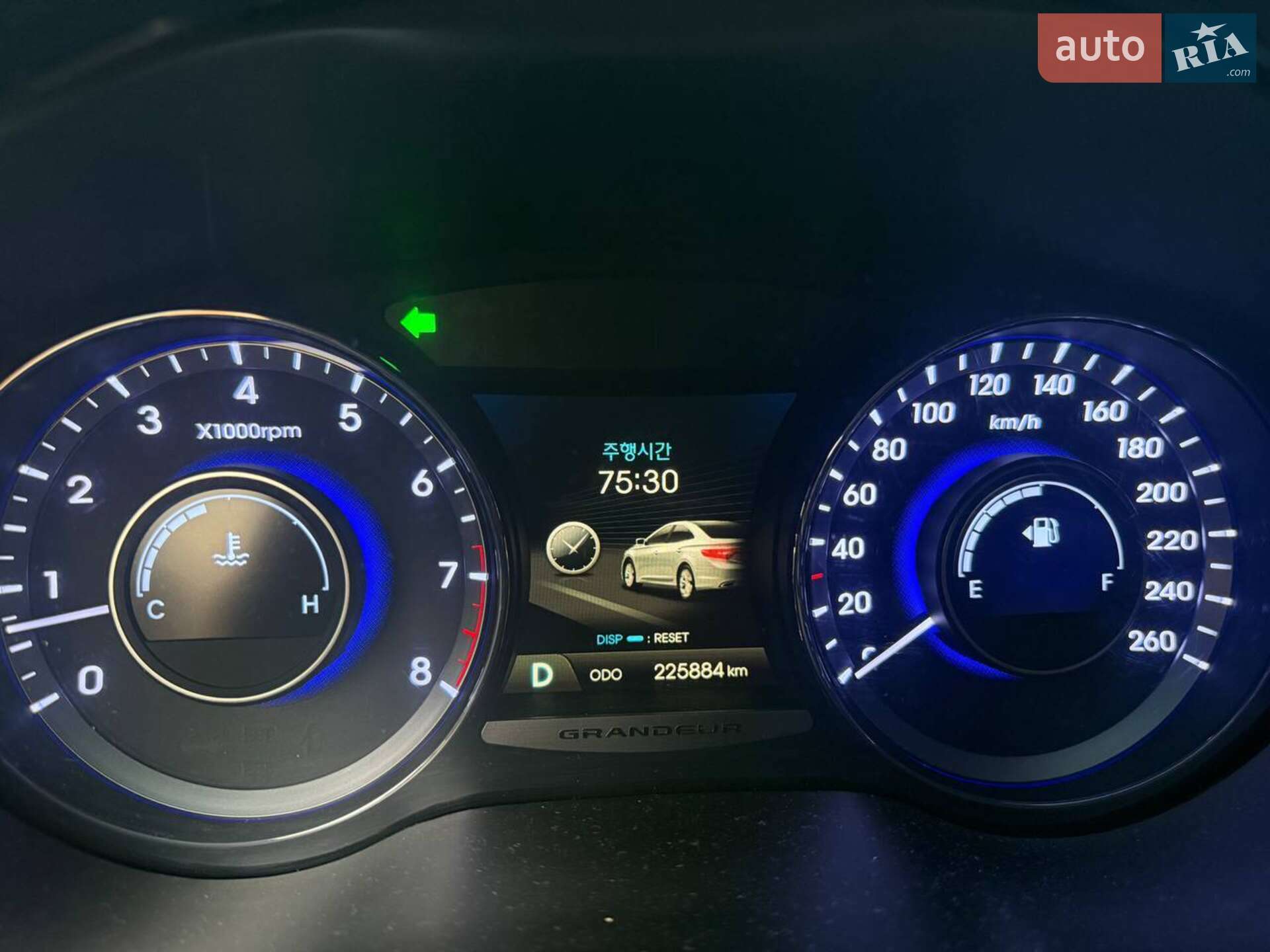 Hyundai Grandeur 2012 VIN KMHFH41NBCA144075 фото оголошення 11 з 30