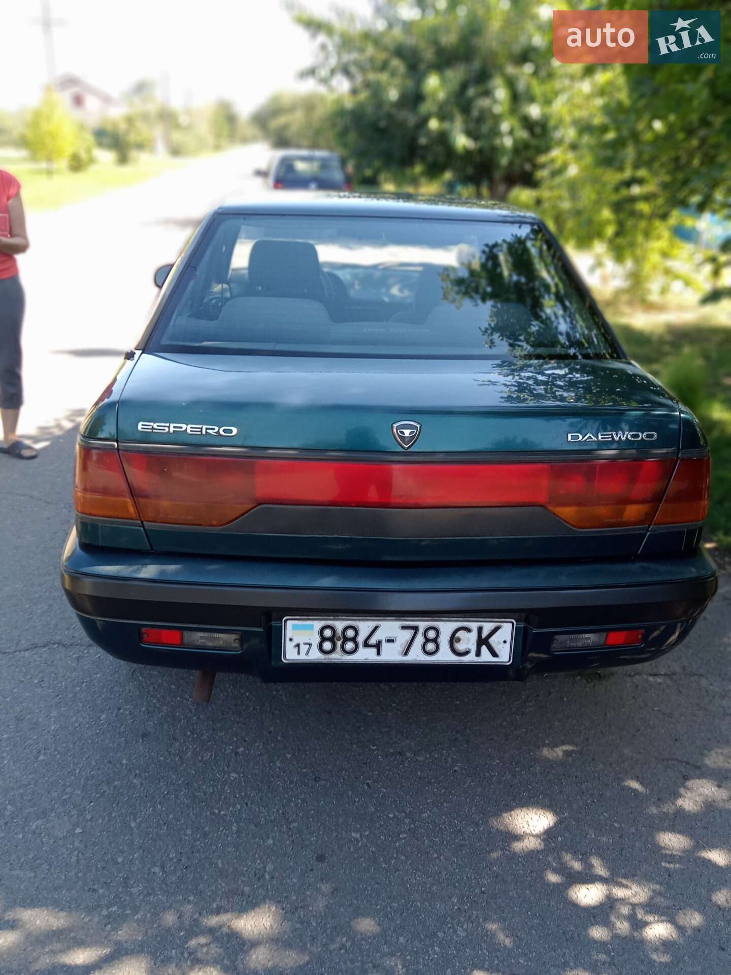 Daewoo Espero 1997 VIN KLAJF19W1VB191187 фото оголошення 11 з 11