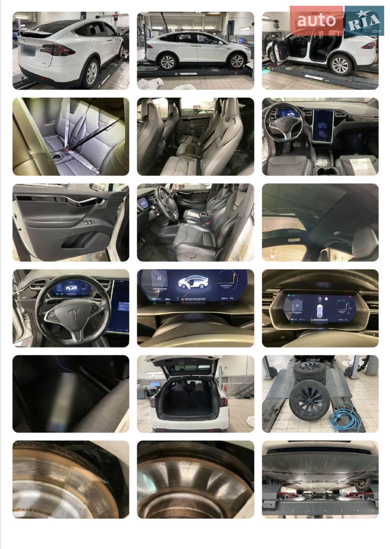 Tesla Model X 2017 VIN 5YJXCCE24HF059048 фото оголошення 18 з 21