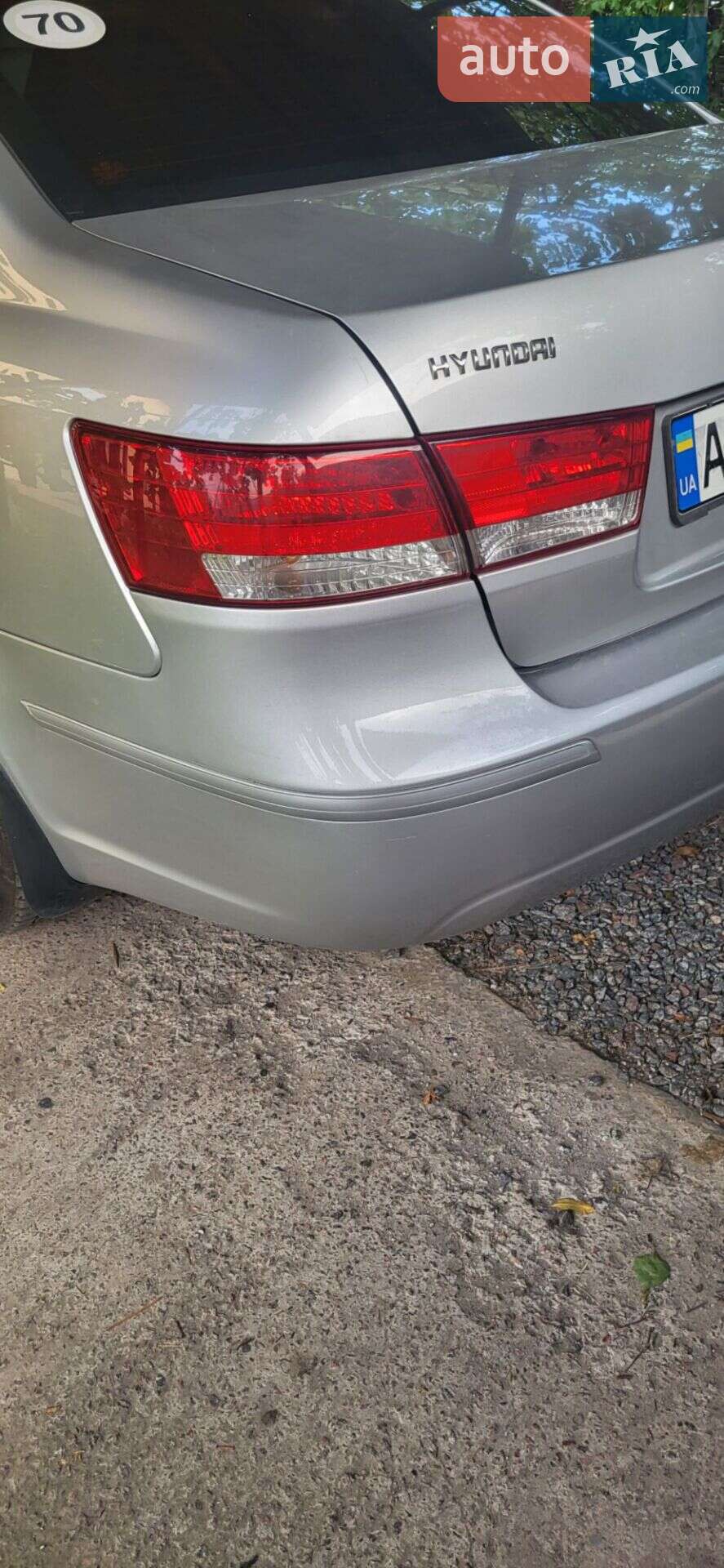 Hyundai Sonata 2008 VIN Y6LET41AP9L003836 фото оголошення 6 з 16