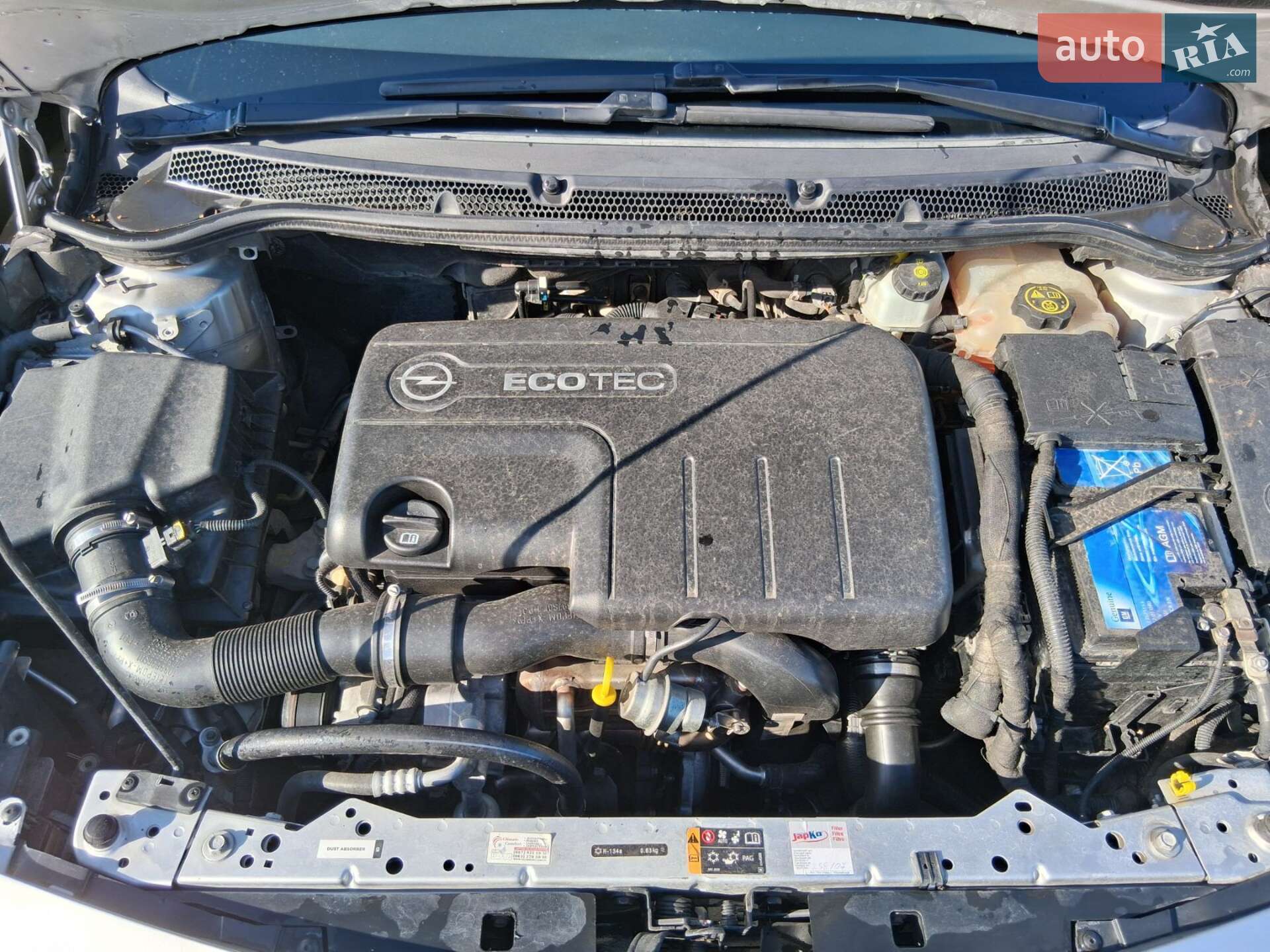 Opel Astra 2013 VIN W0LPD8EW7D8068719 фото оголошення 11 з 14