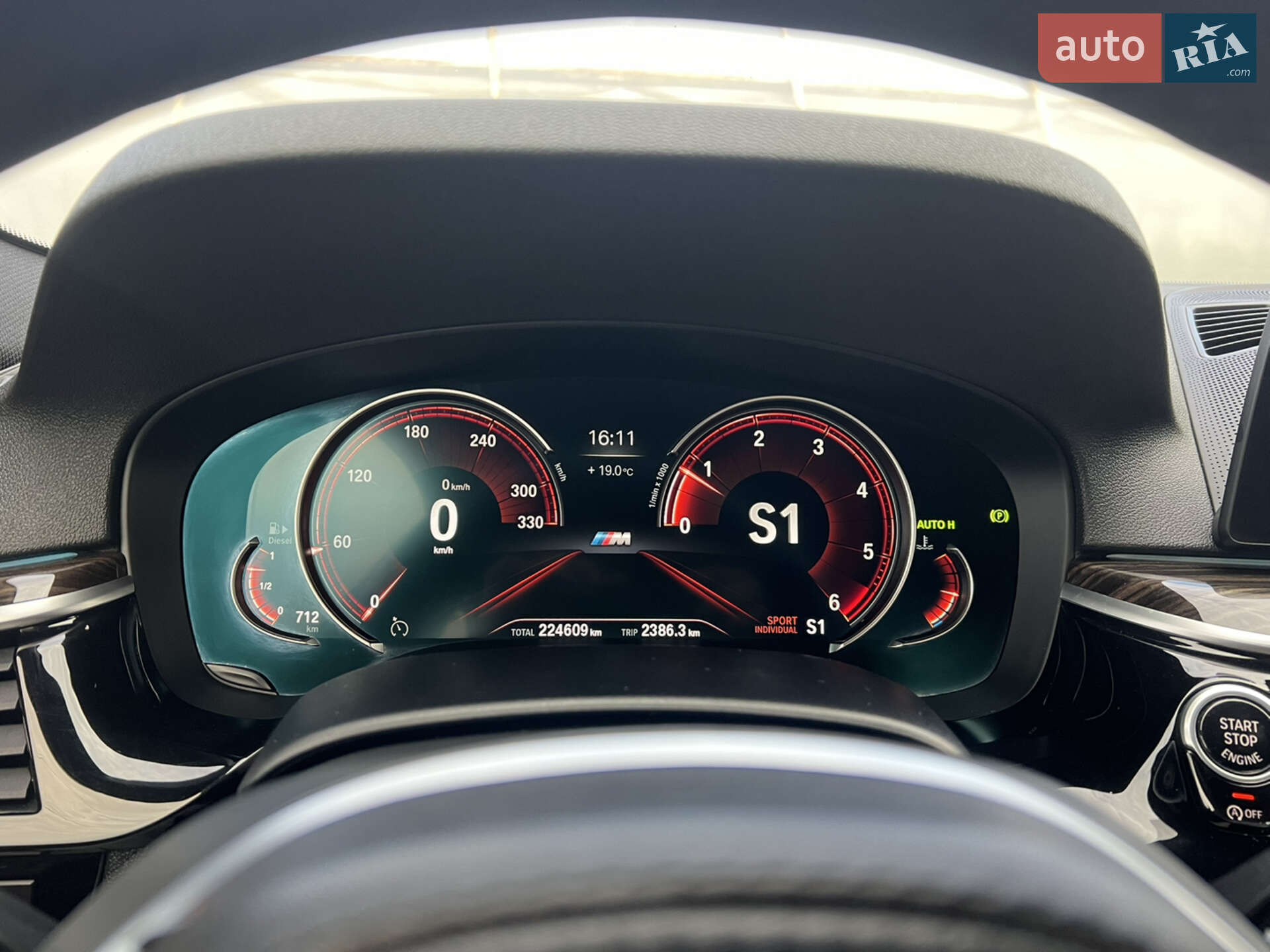 BMW 5 Series 2017 VIN WBAJC3107HG872266 фото оголошення 22 з 46