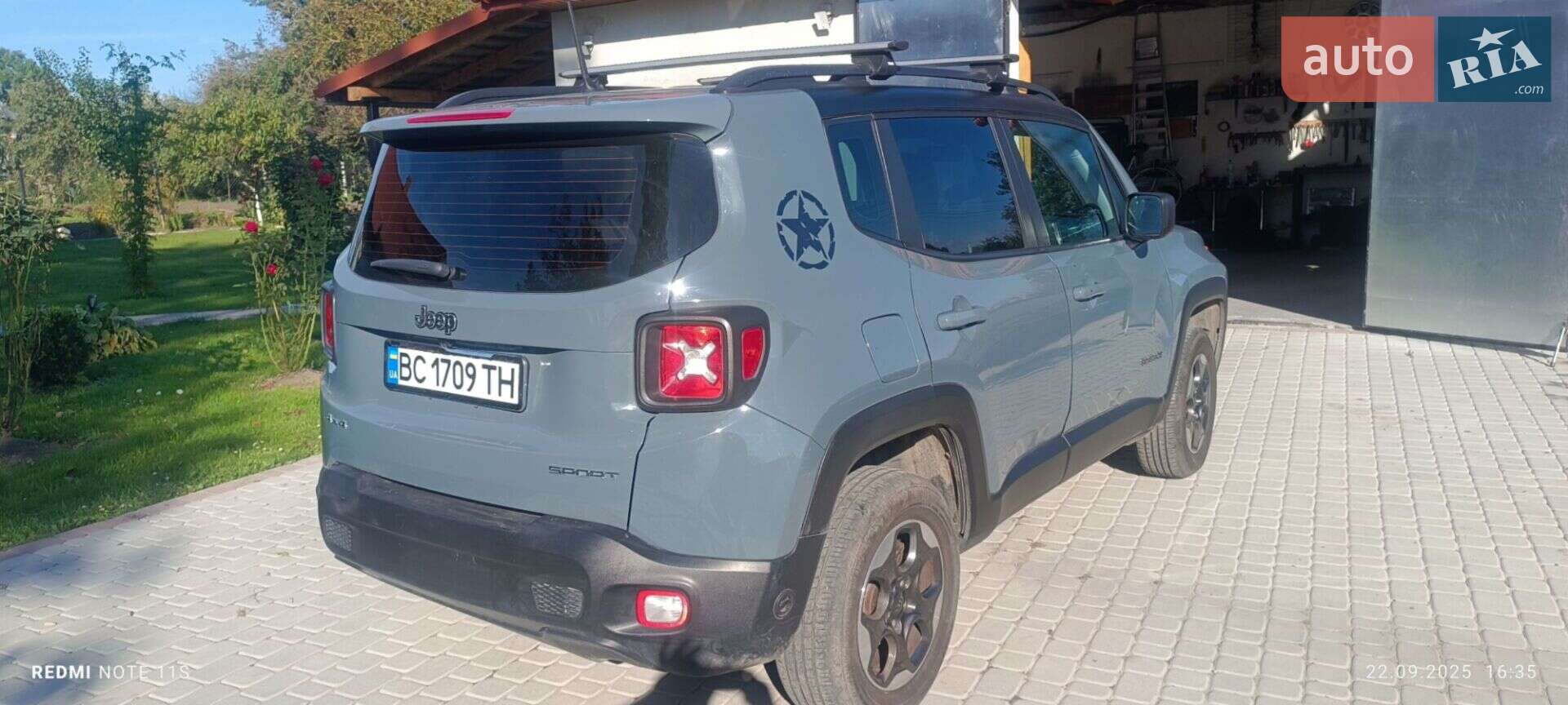 Jeep Renegade 2016 VIN ZACCJBAT3GPE18572 фото оголошення 6 з 11