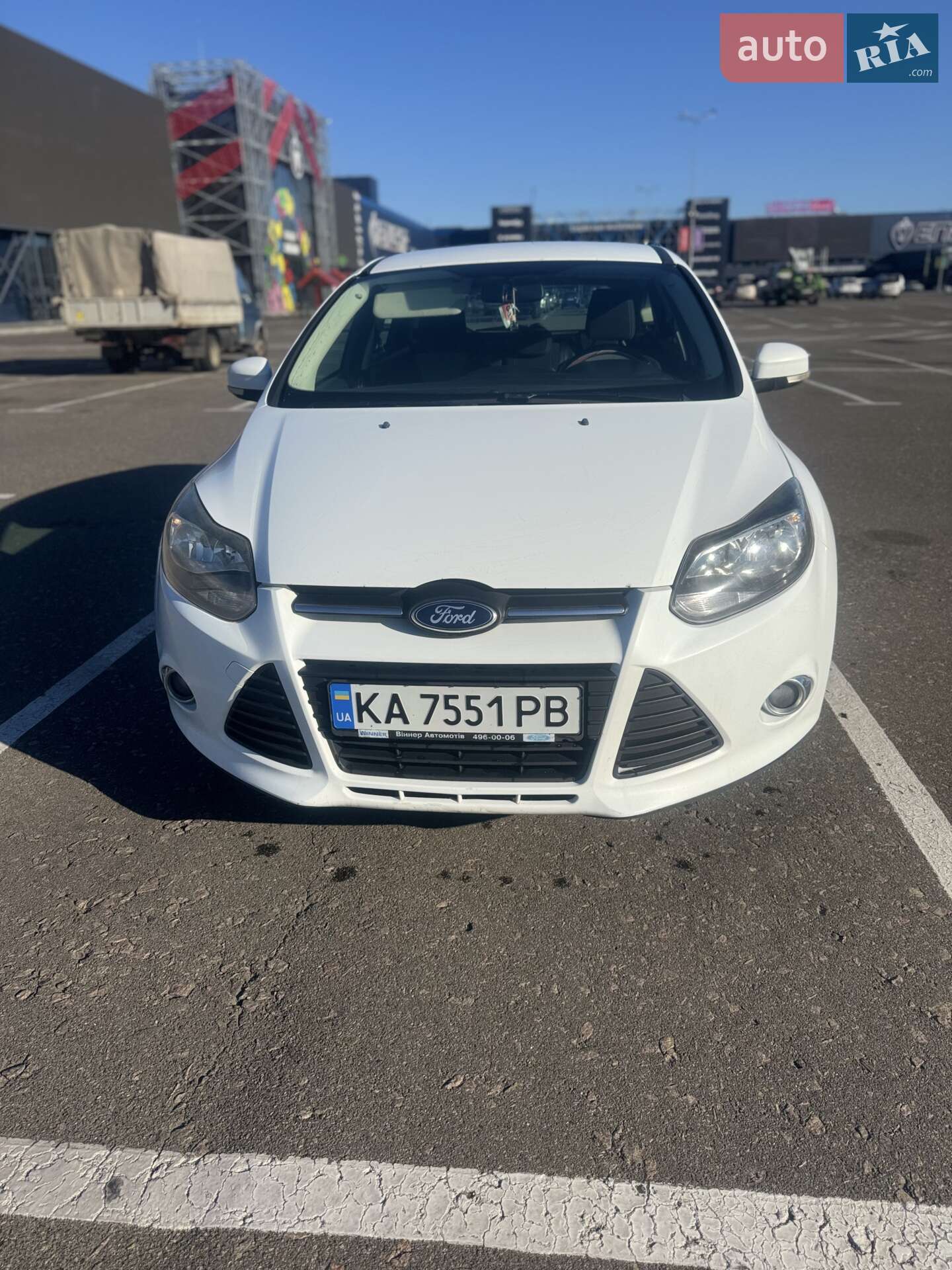 Ford Focus 2012 VIN WF0KXXGCBKCL44378 фото оголошення 2 з 8