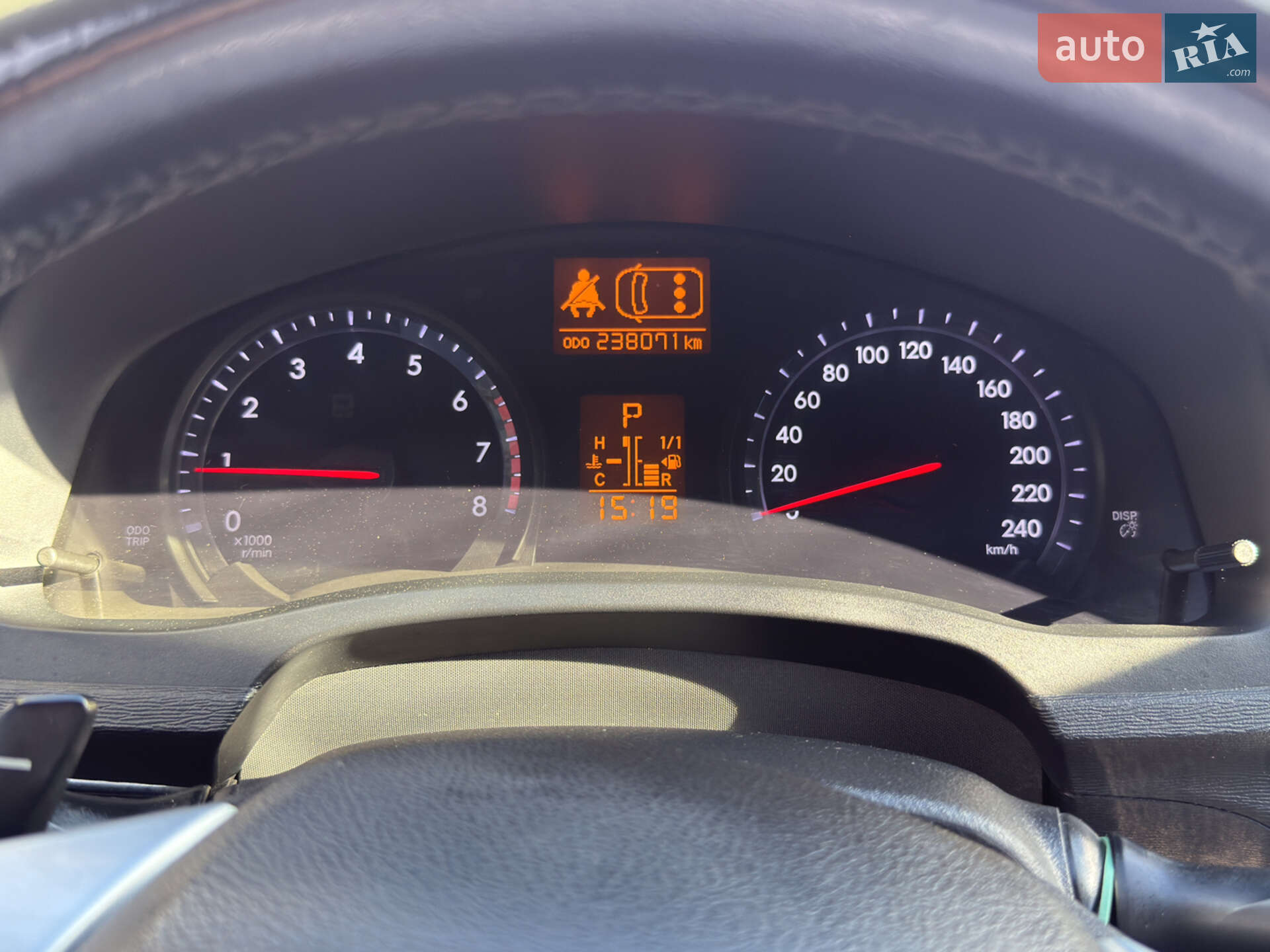 Toyota Avensis 2012 VIN SB1BK76L00E028563 фото оголошення 13 з 13
