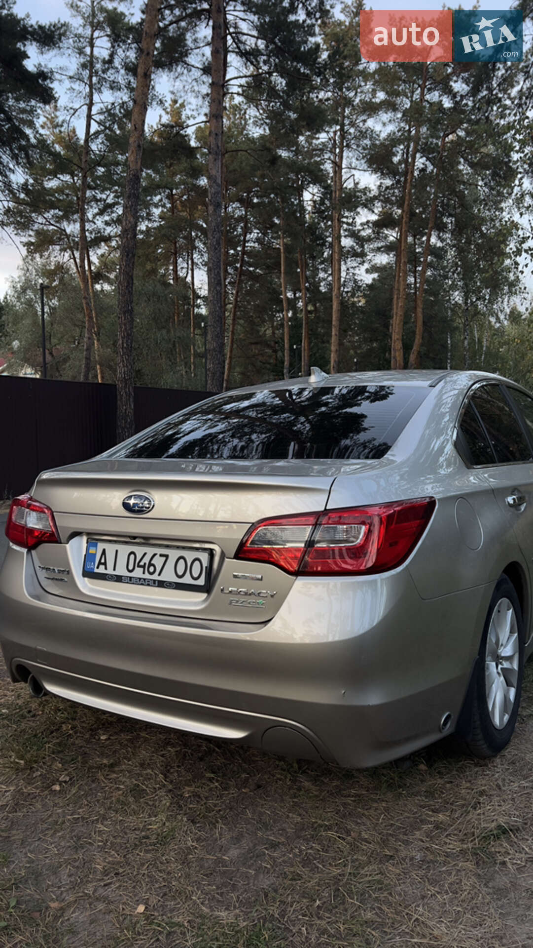 Subaru Legacy 2016 VIN 4S3BNAH6XG3033900 фото оголошення 2 з 26
