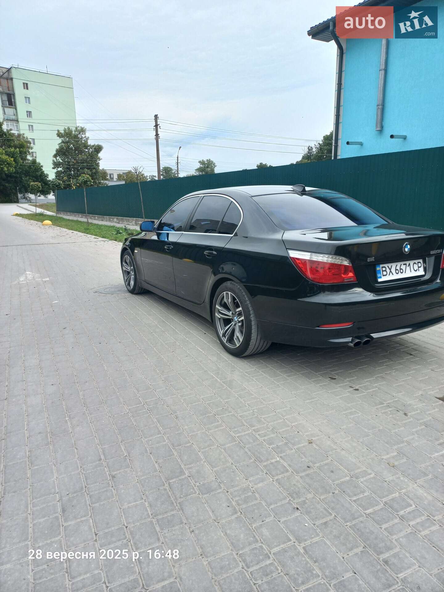 BMW 5 Series 2007 VIN WBANU11000CJ25896 фото оголошення 11 з 15