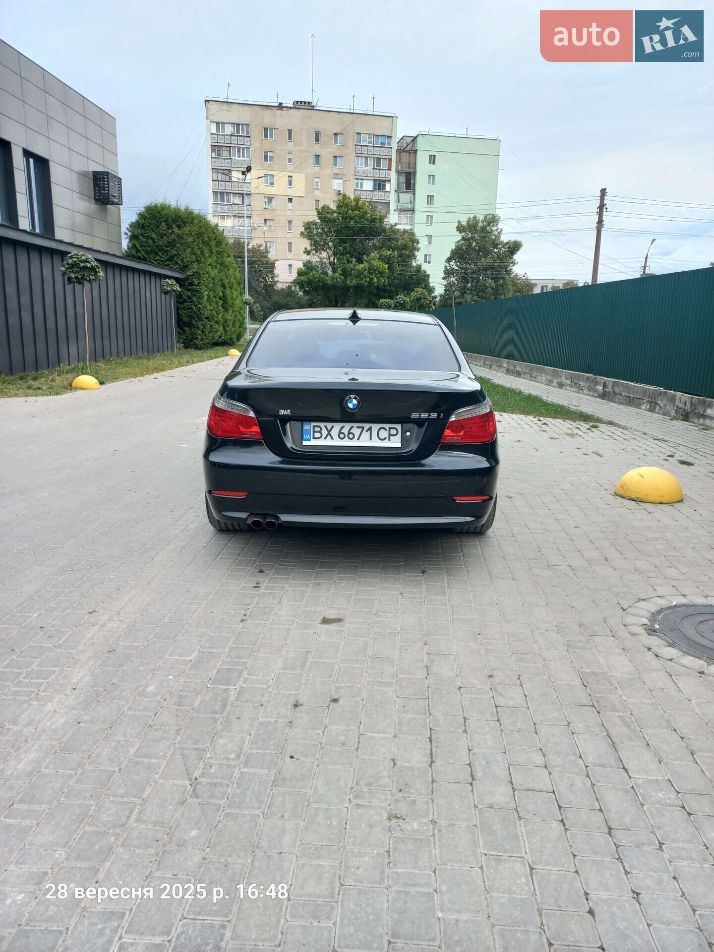 BMW 5 Series 2007 VIN WBANU11000CJ25896 фото оголошення 12 з 15