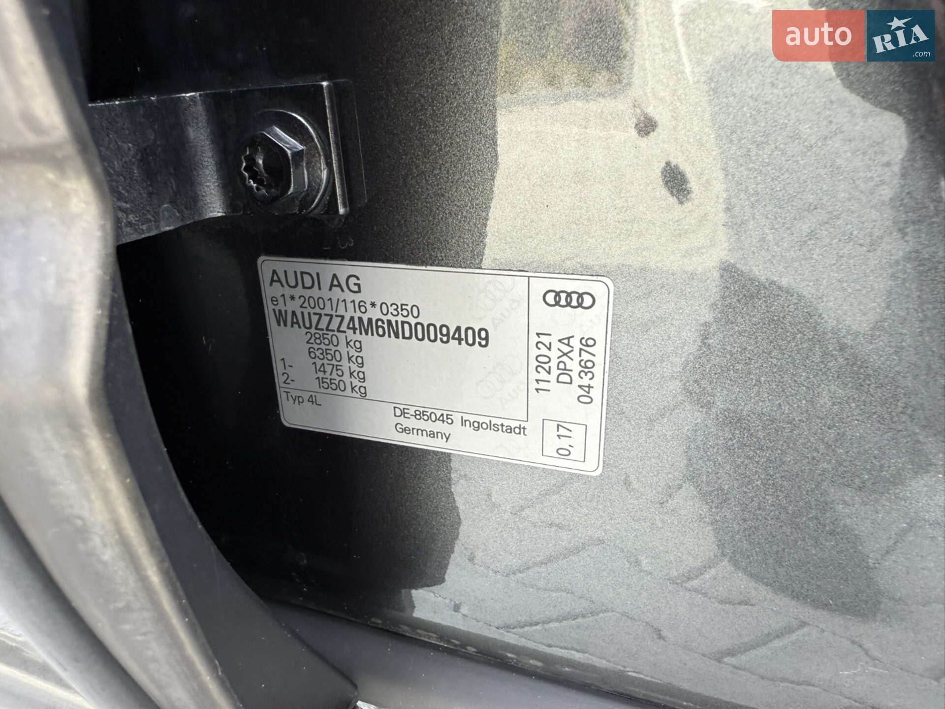 Audi Q7 2021 VIN WAUZZZ4M6ND009409 фото оголошення 51 з 61