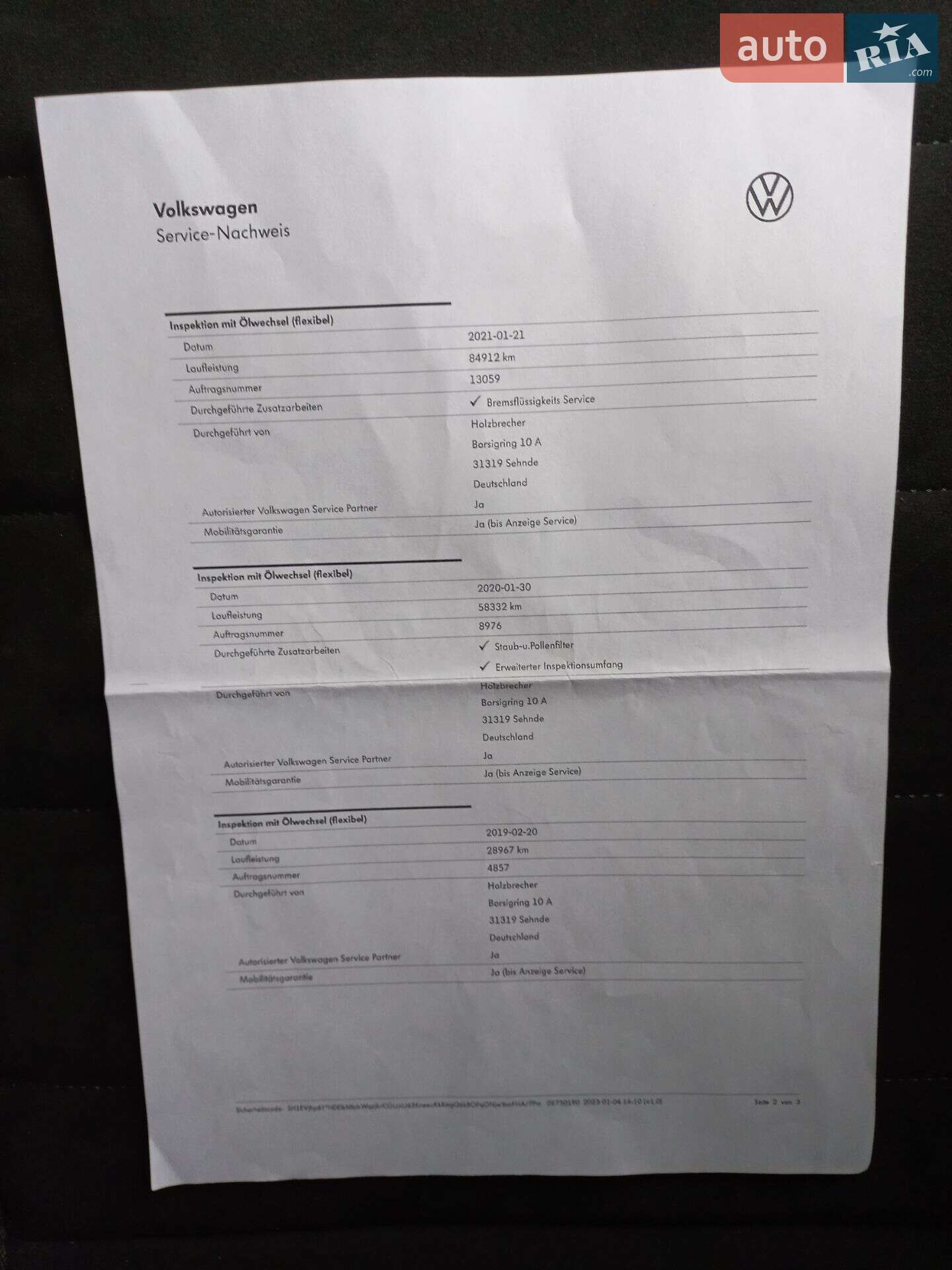 Volkswagen Golf 2017 VIN WVWZZZAUZJP552244 фото оголошення 19 з 120