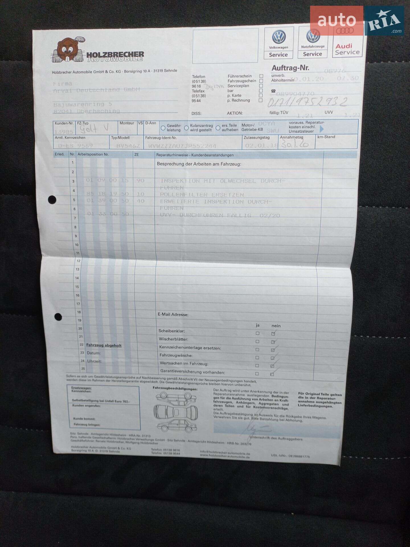 Volkswagen Golf 2017 VIN WVWZZZAUZJP552244 фото оголошення 49 з 120