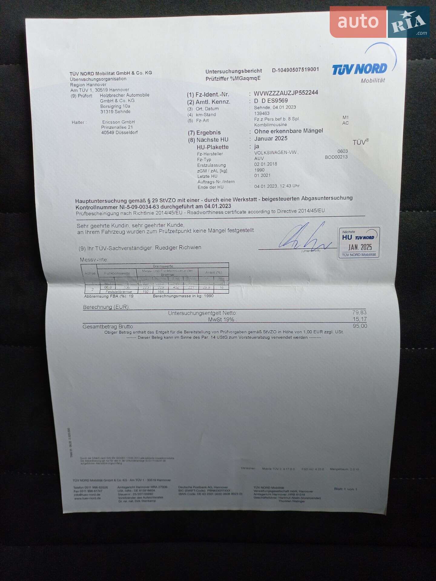 Volkswagen Golf 2017 VIN WVWZZZAUZJP552244 фото оголошення 55 з 120