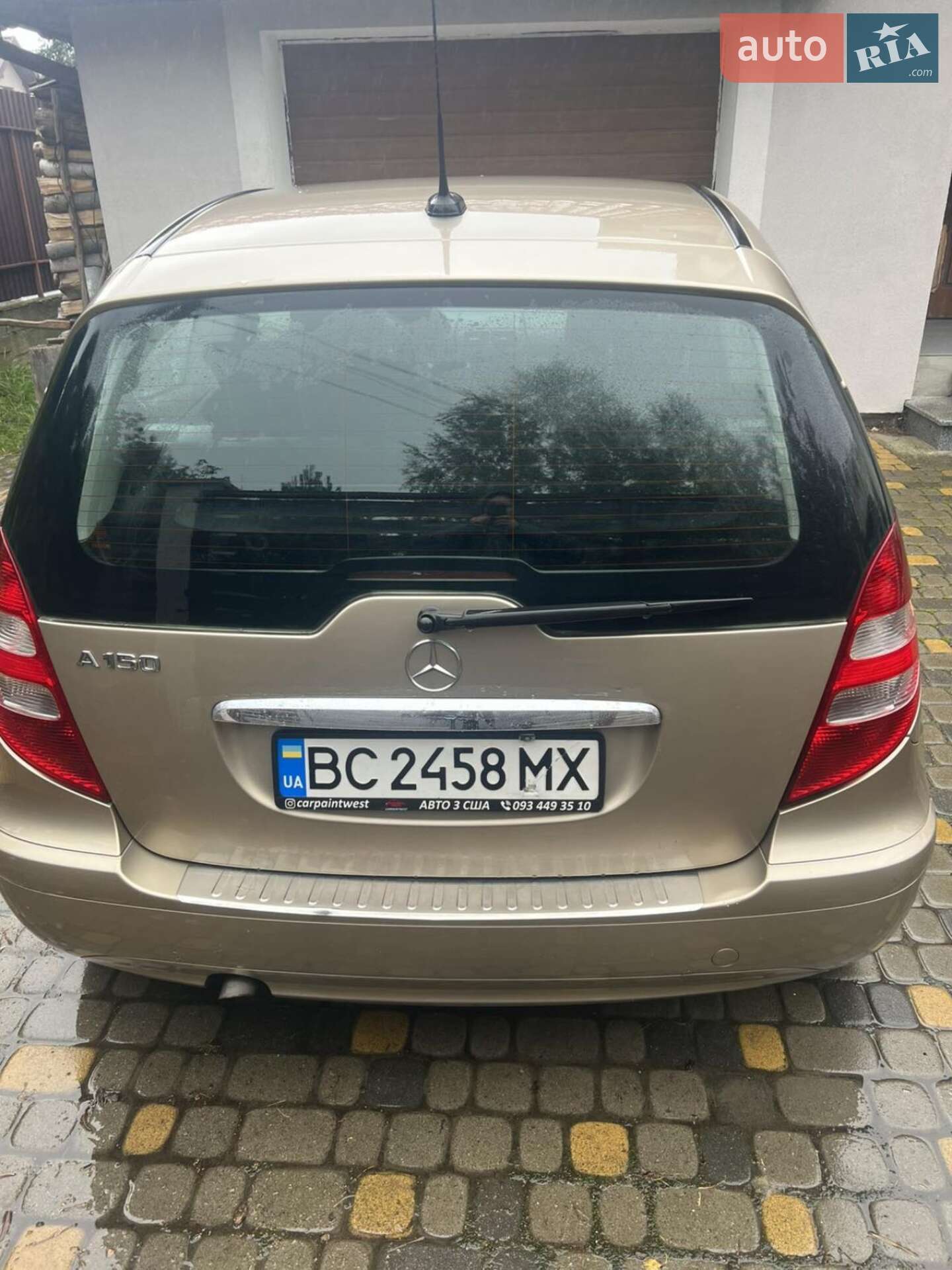 Mercedes-Benz A-Class 2007 VIN WDD1693311J445290 фото оголошення 2 з 11